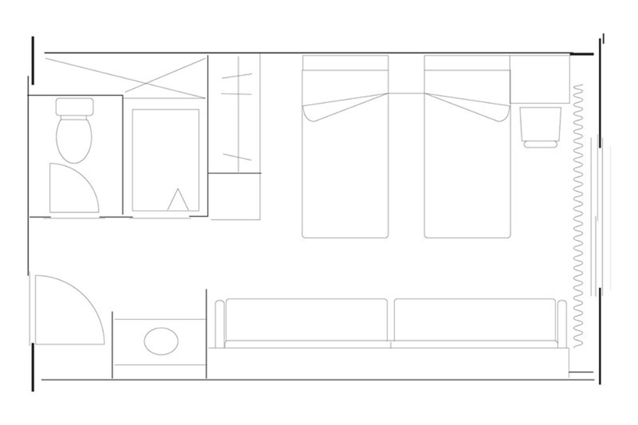 Quadruple Superior Non Smoking
