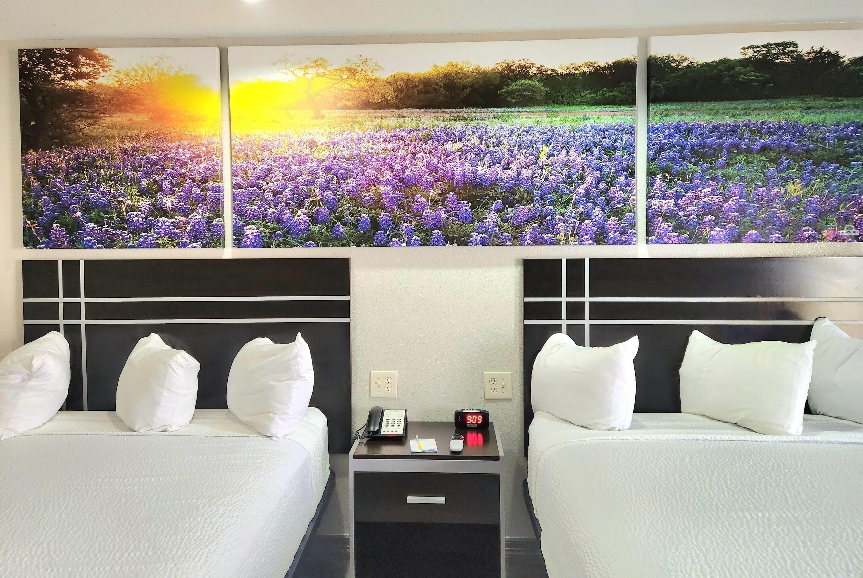 Quadruple Two Queen Beds