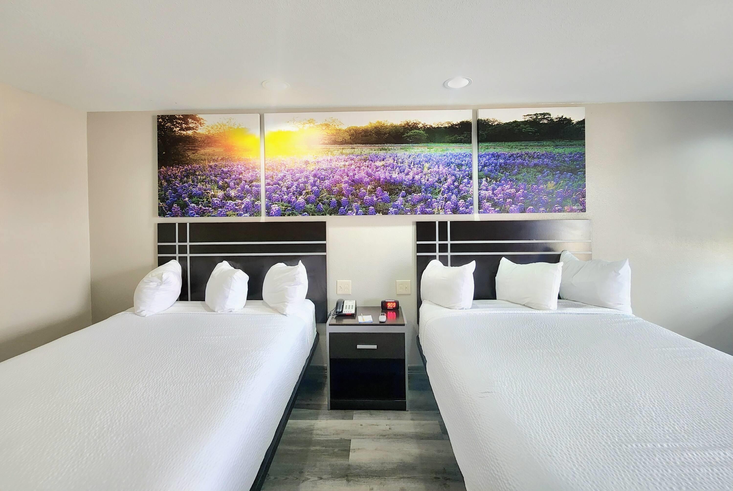 Quadruple Two Queen Beds