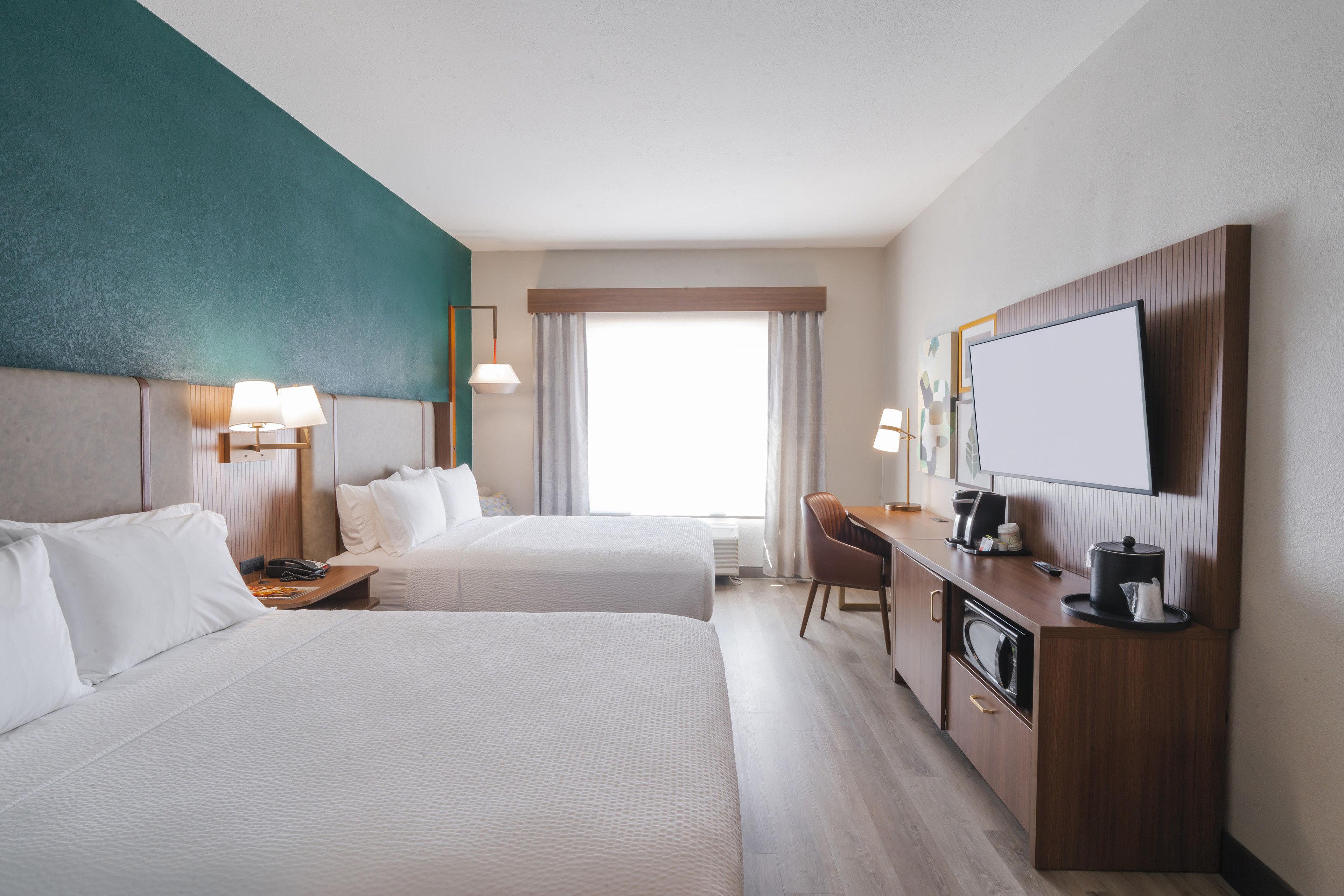 Double Two Queen Beds