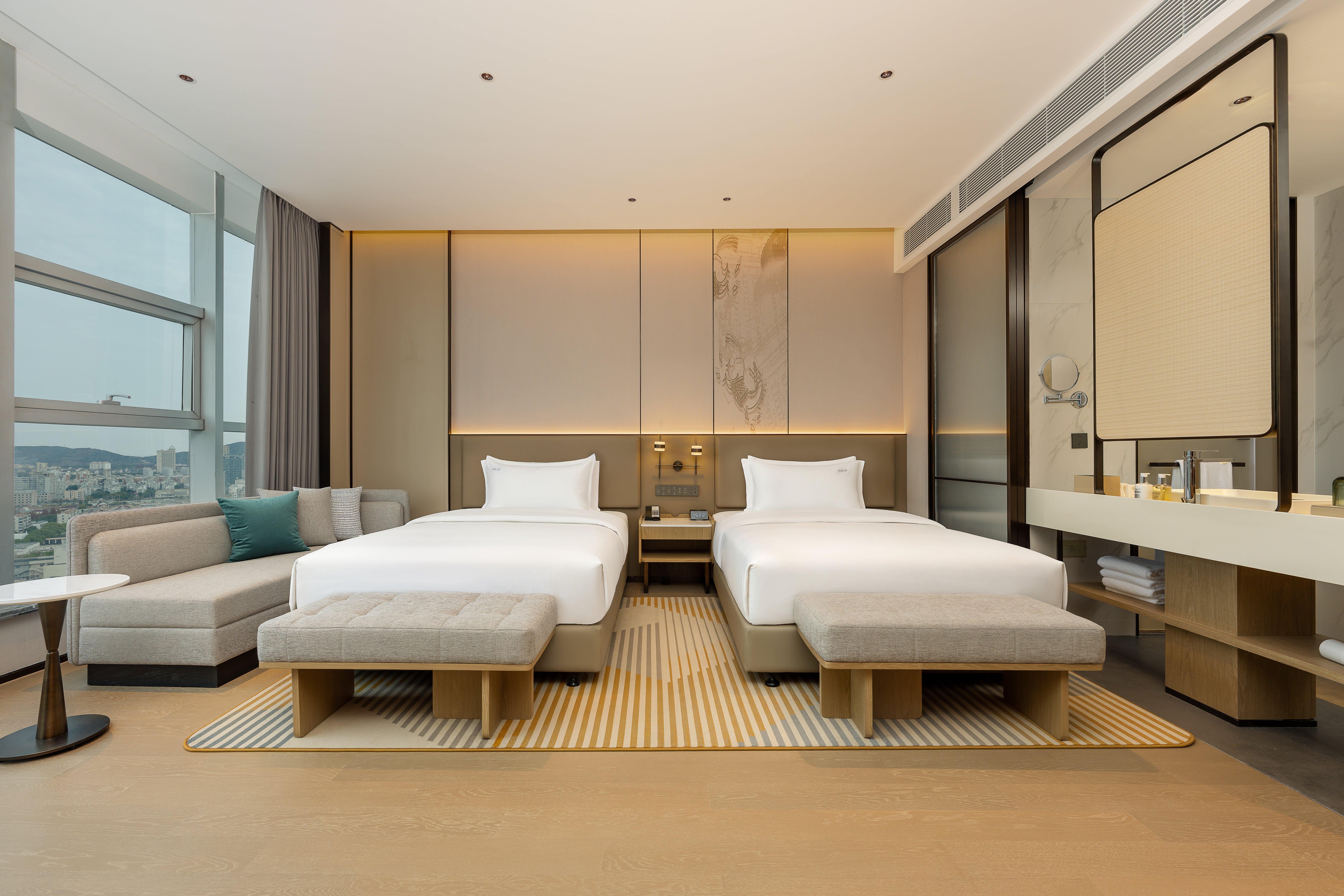 Double Two Double Beds Premium