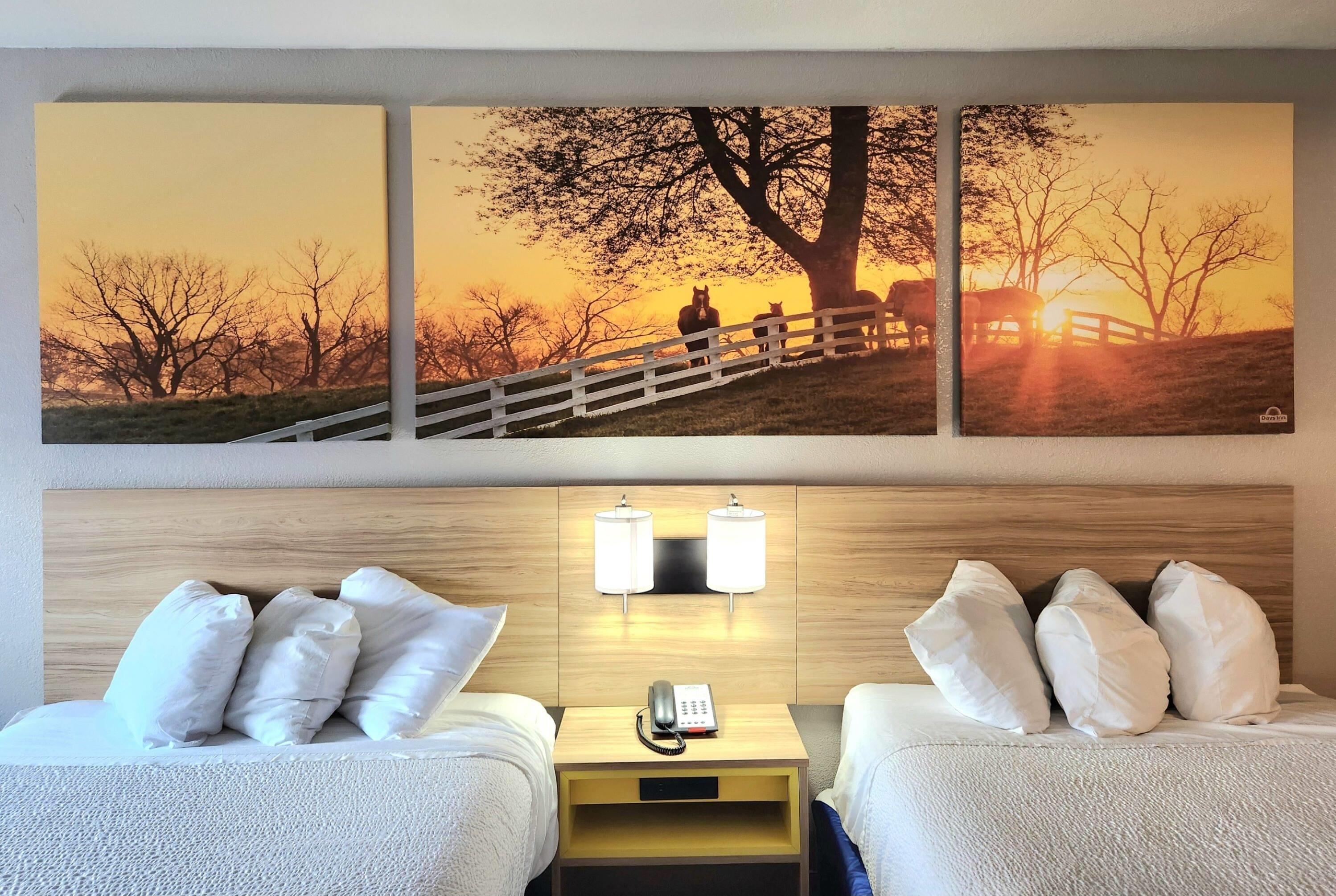 Quadruple Two Double Beds