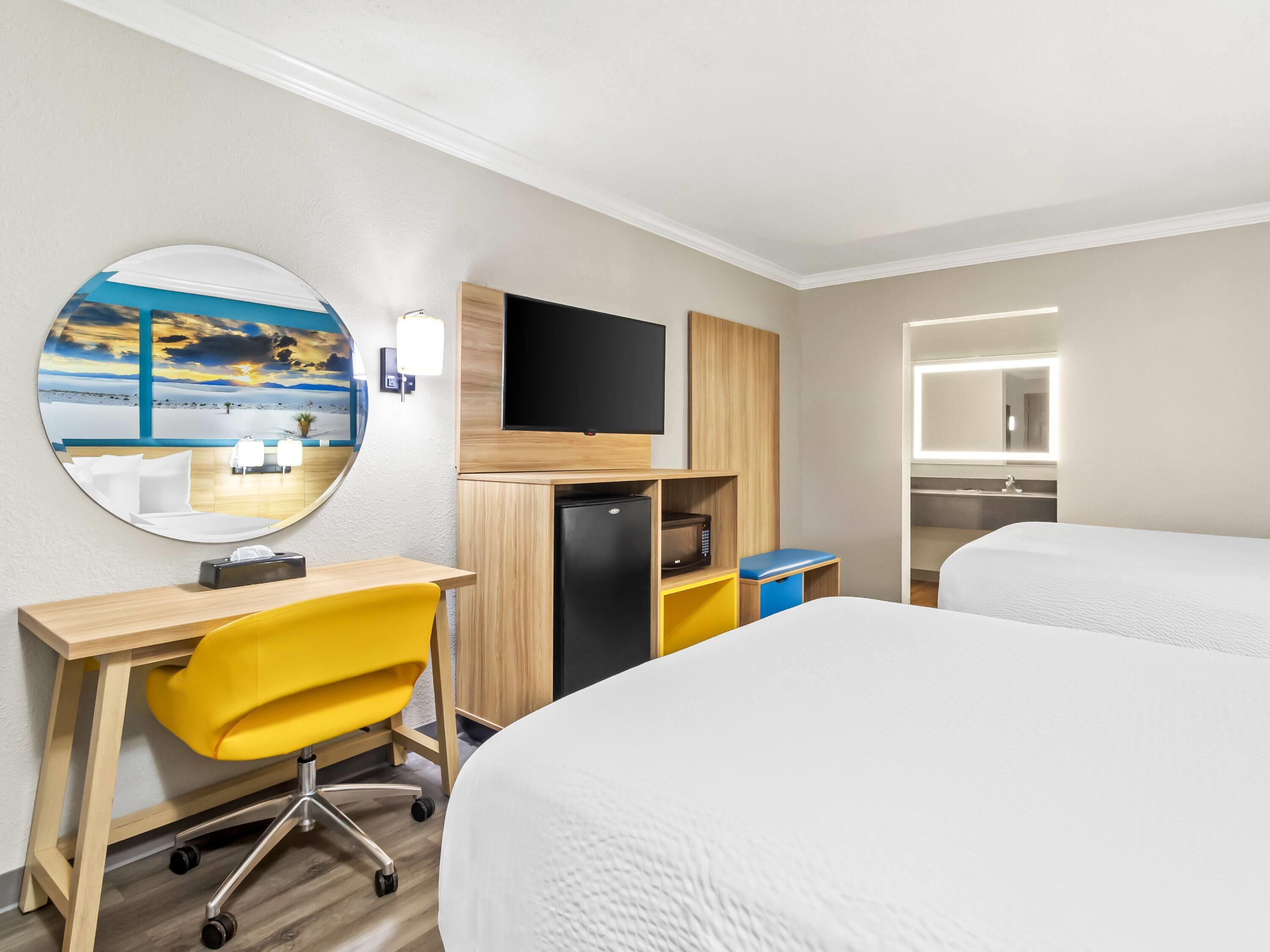 Quadruple Two Double Beds