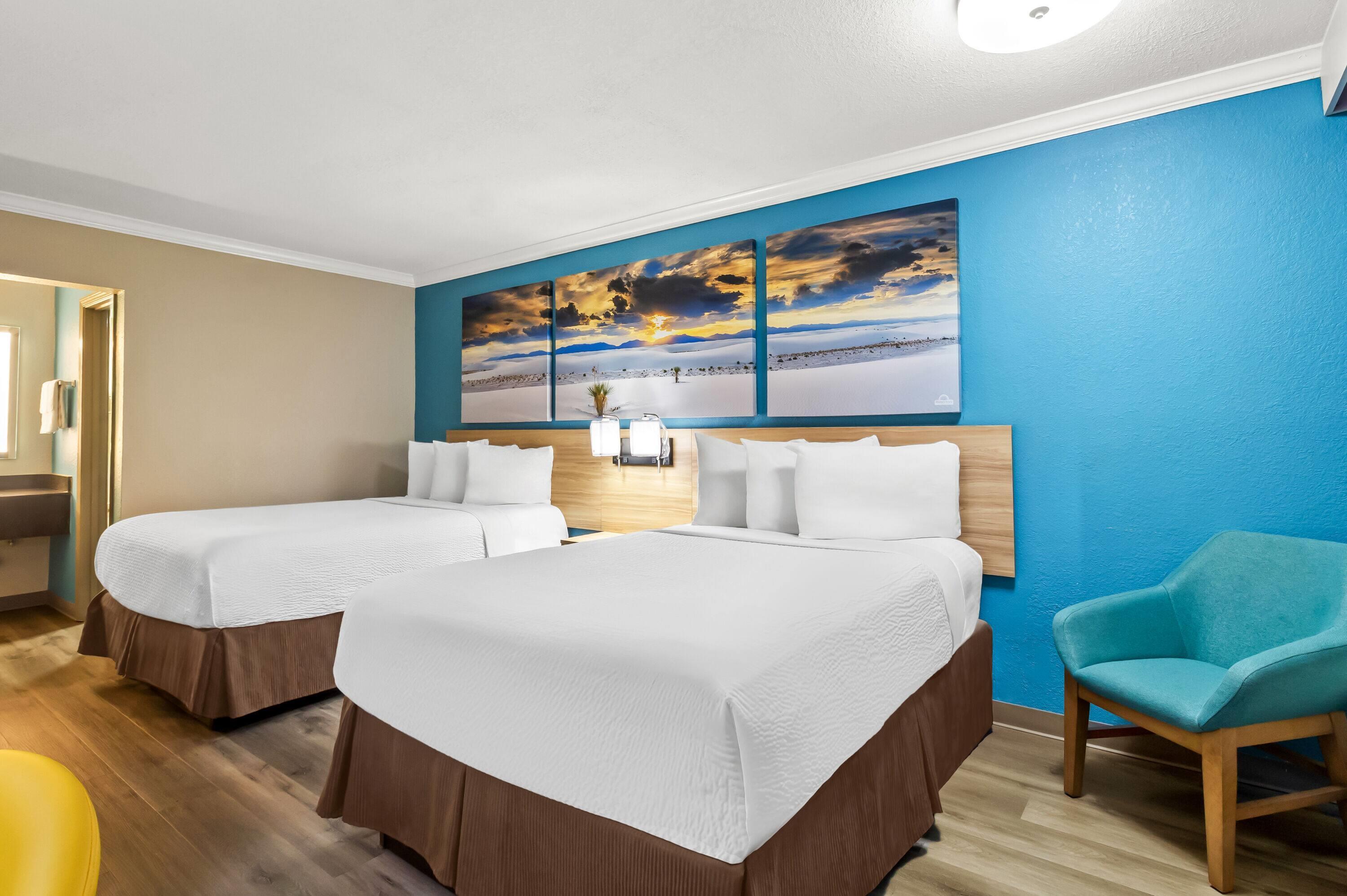 Quadruple Two Double Beds