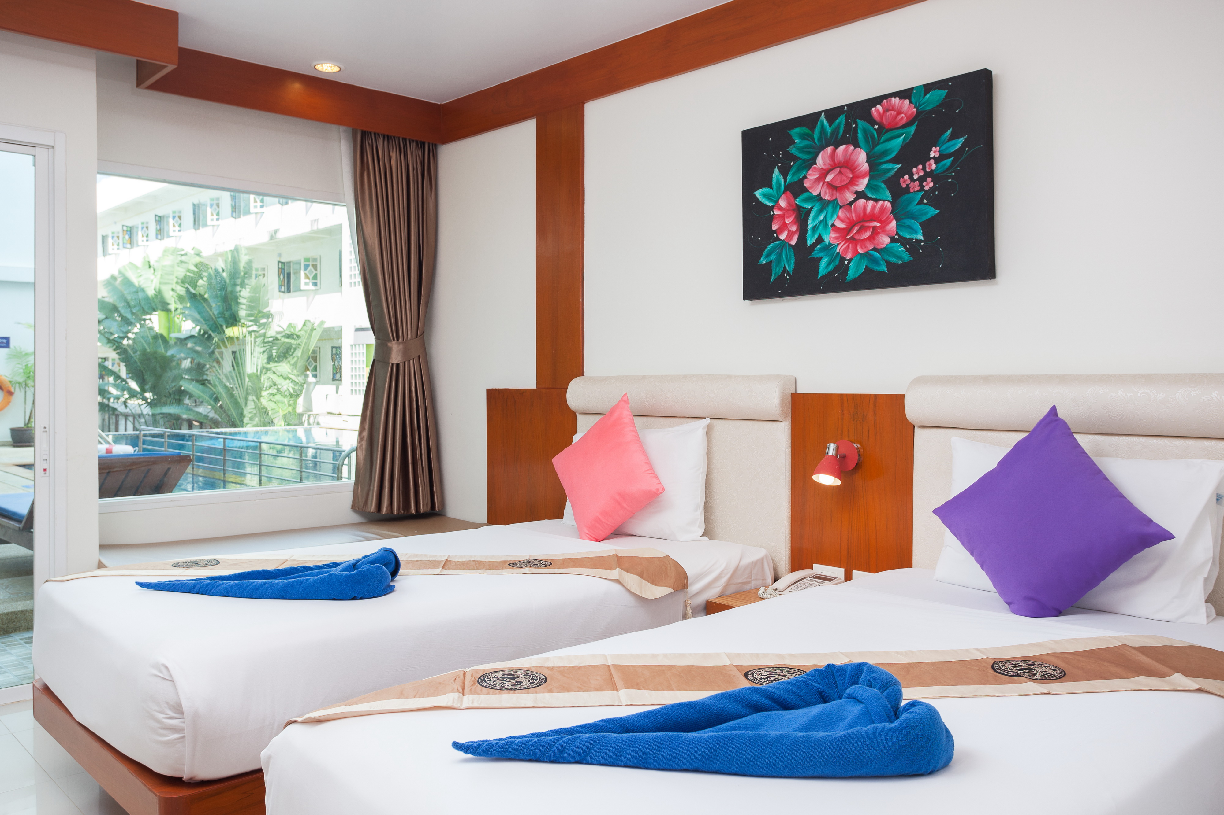 Double or Twin Deluxe Pool View