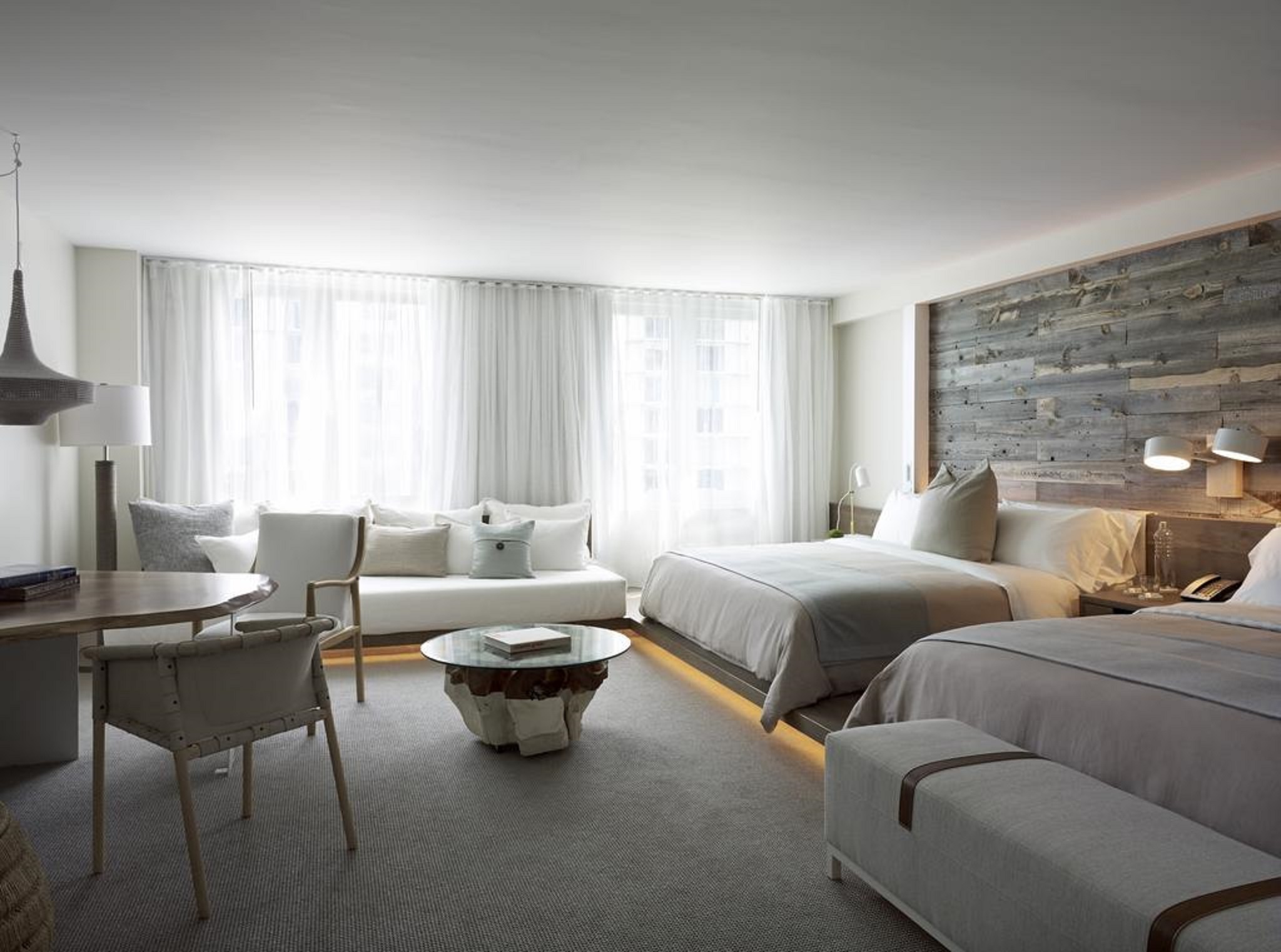 Double Two Queen Beds