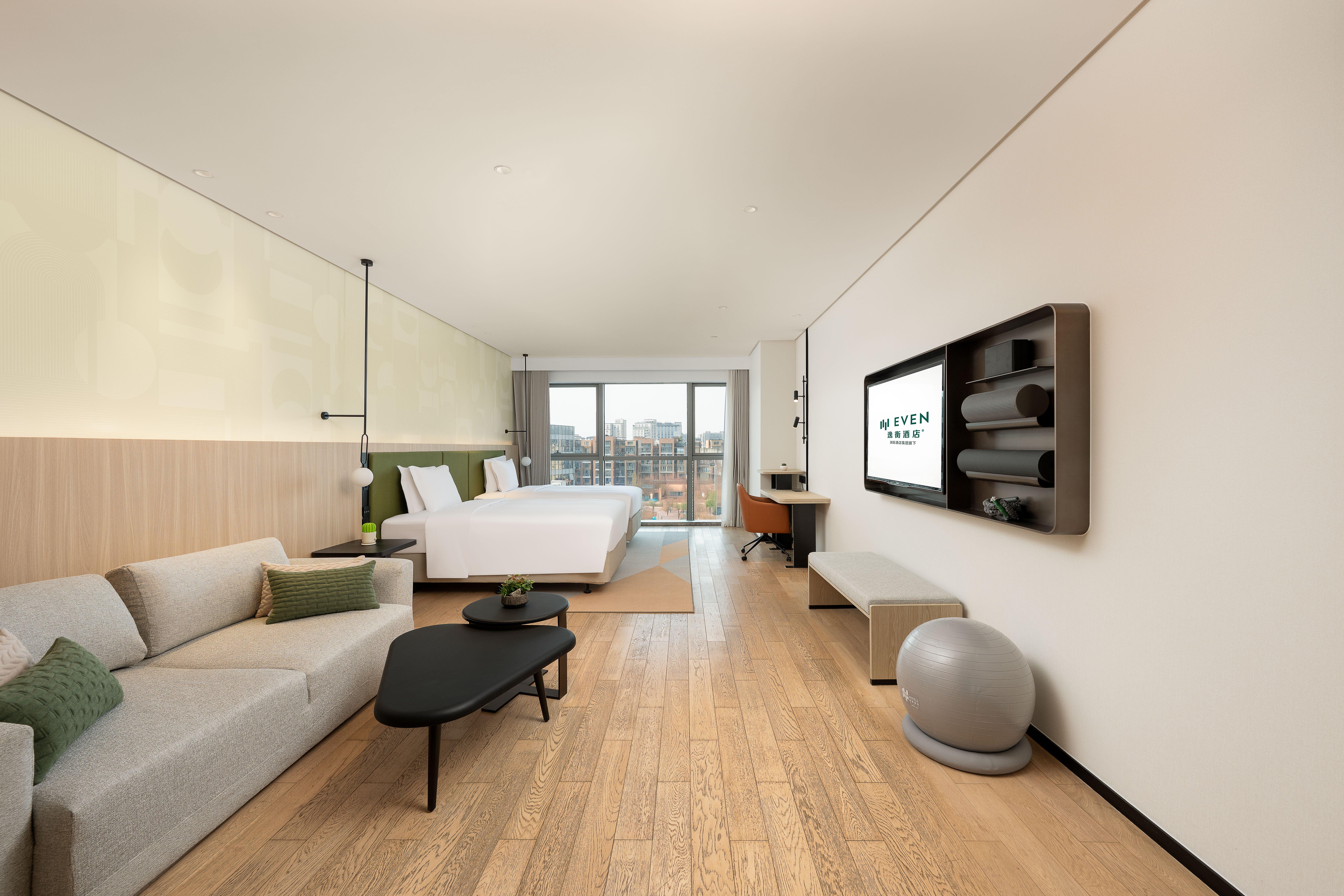 Double Two Double Beds Premium