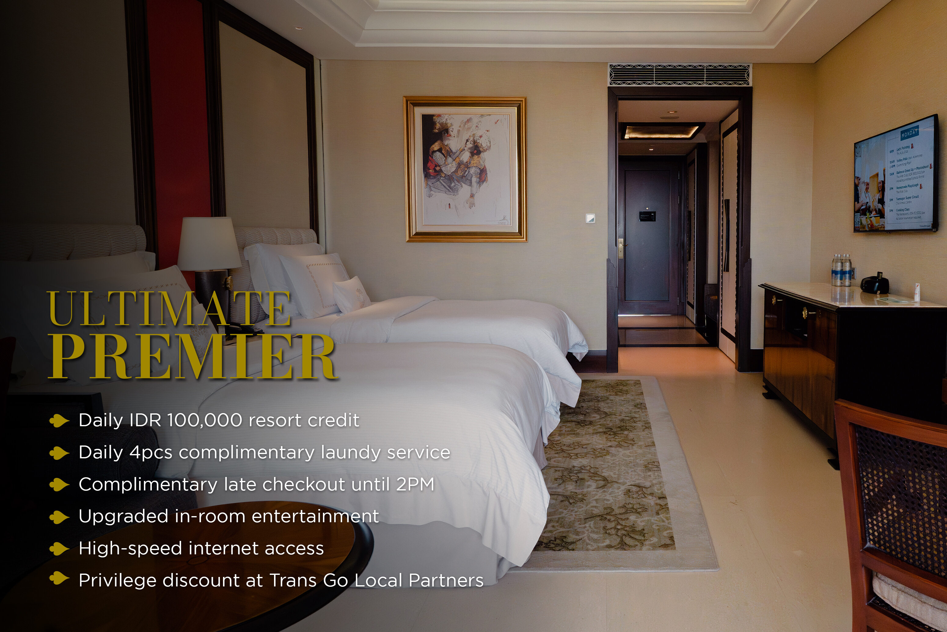 Twin Premier Two Bedrooms