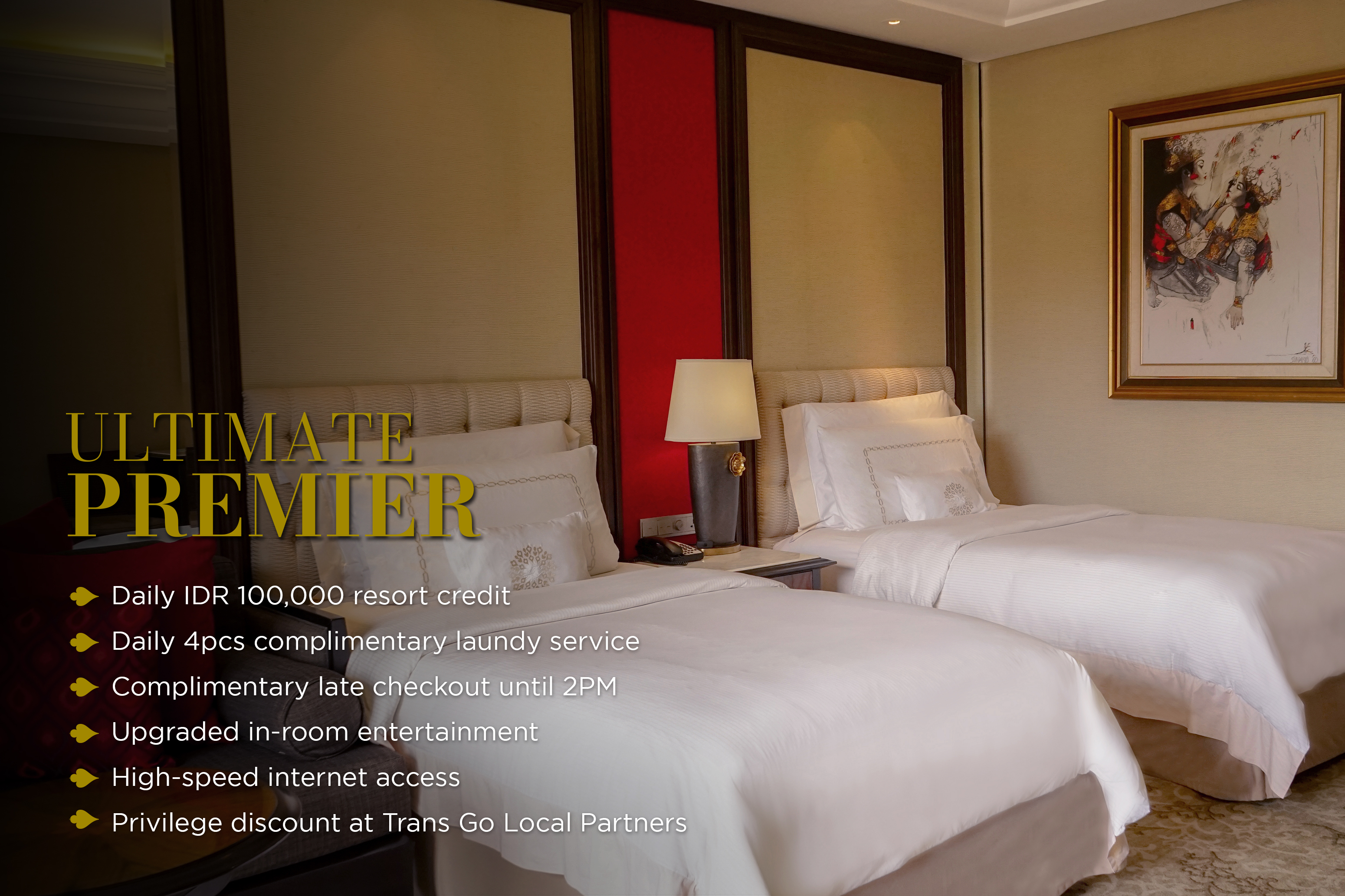 Twin Premier Two Bedrooms