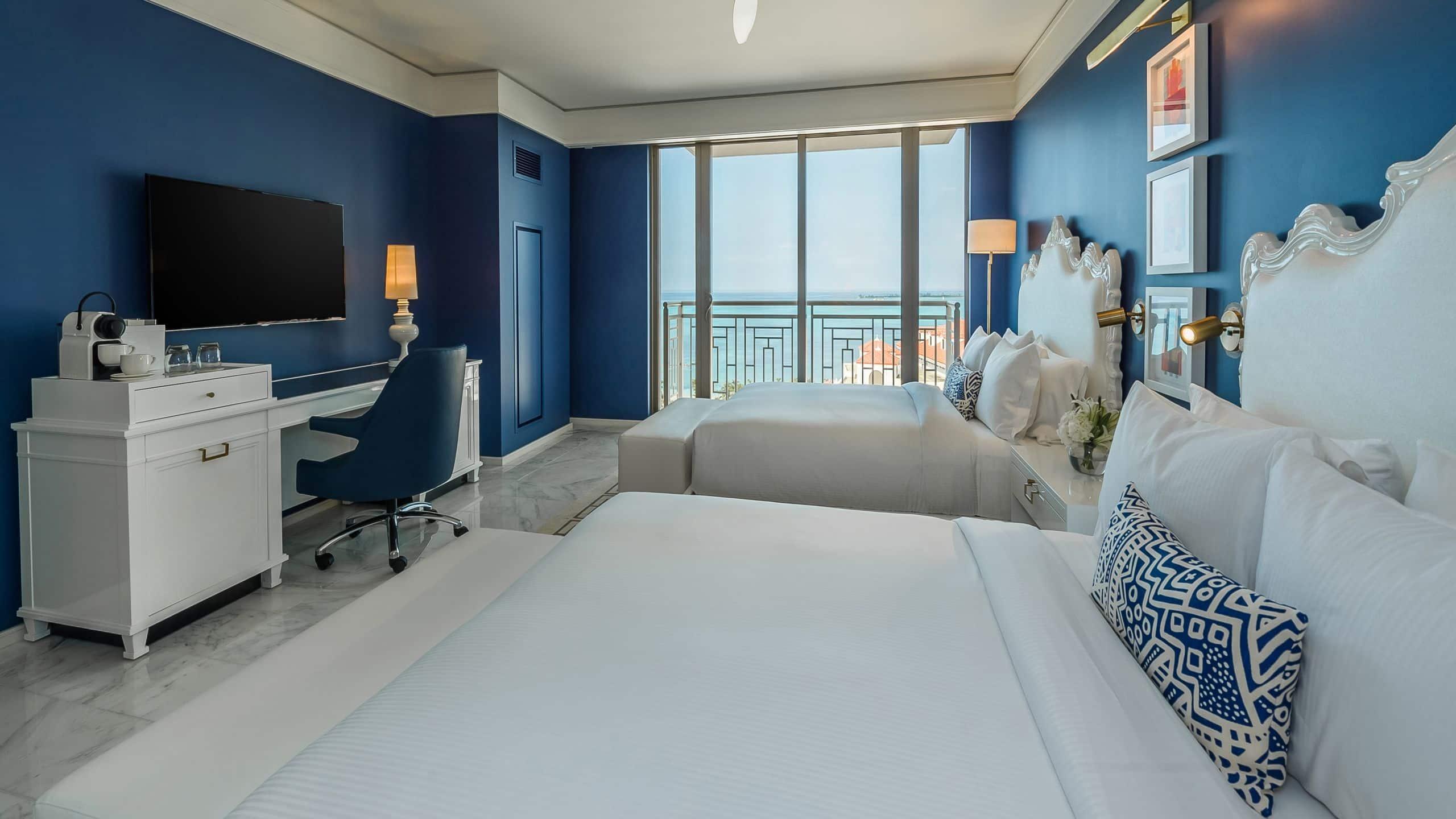 Double Ocean View Two Queen Beds