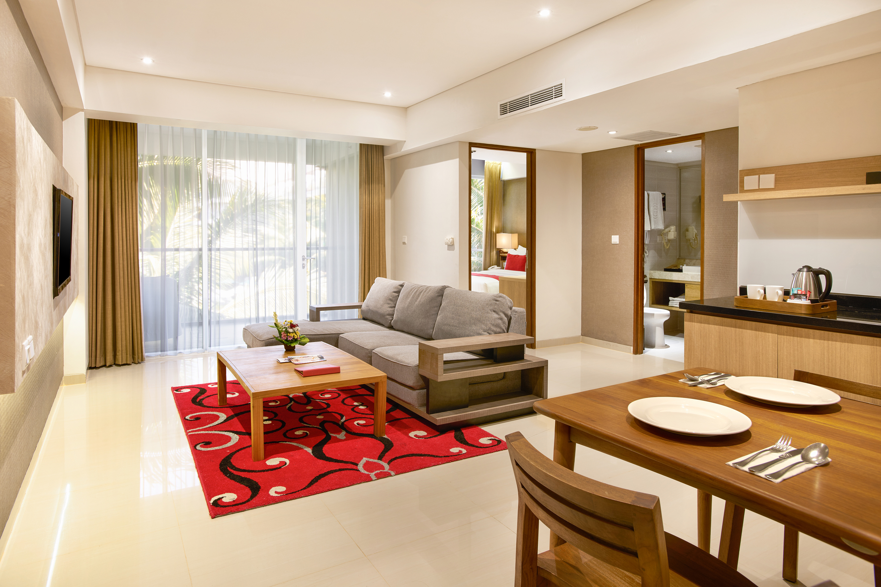 Family Room Three Bedrooms