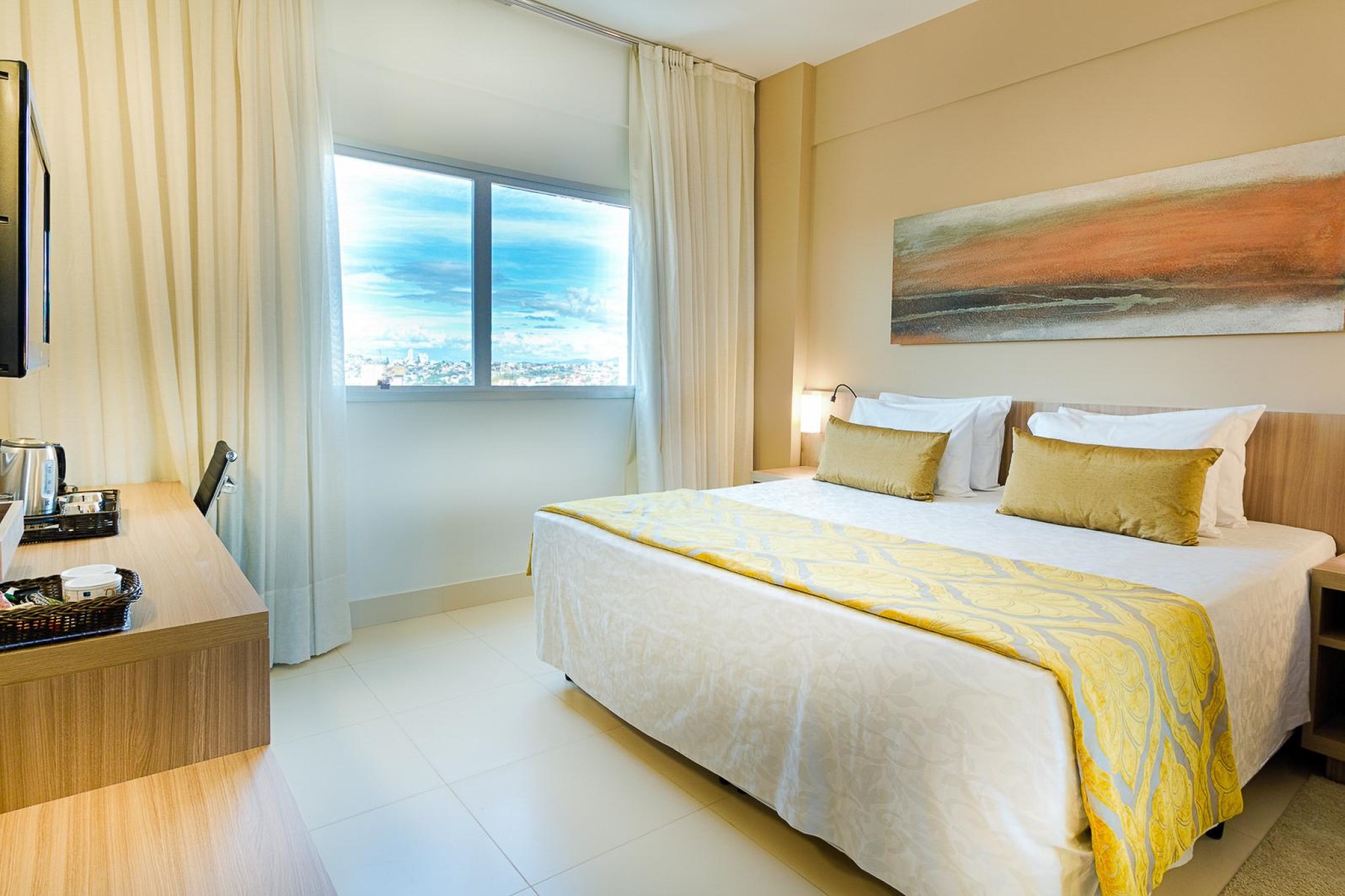 Double Queen Size Bed