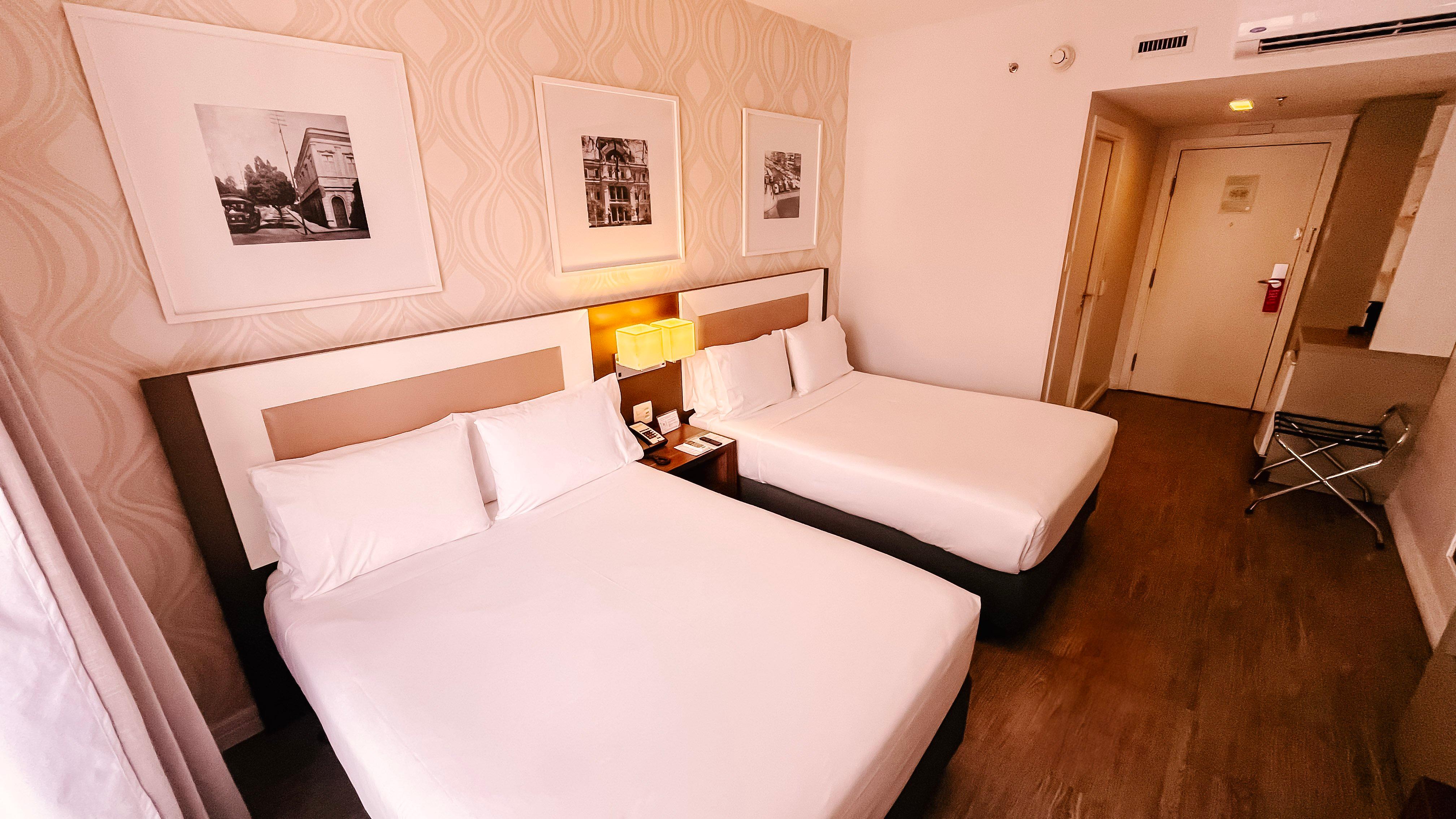 Twin Two Double Beds