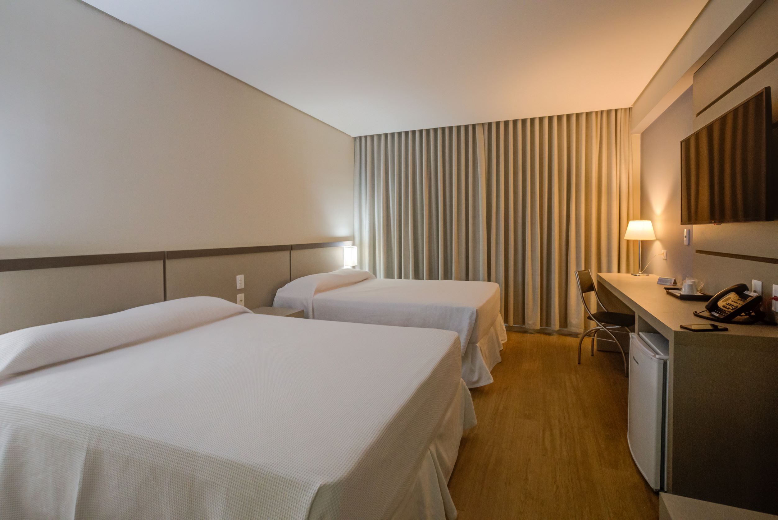 Single Superior Two Double Beds