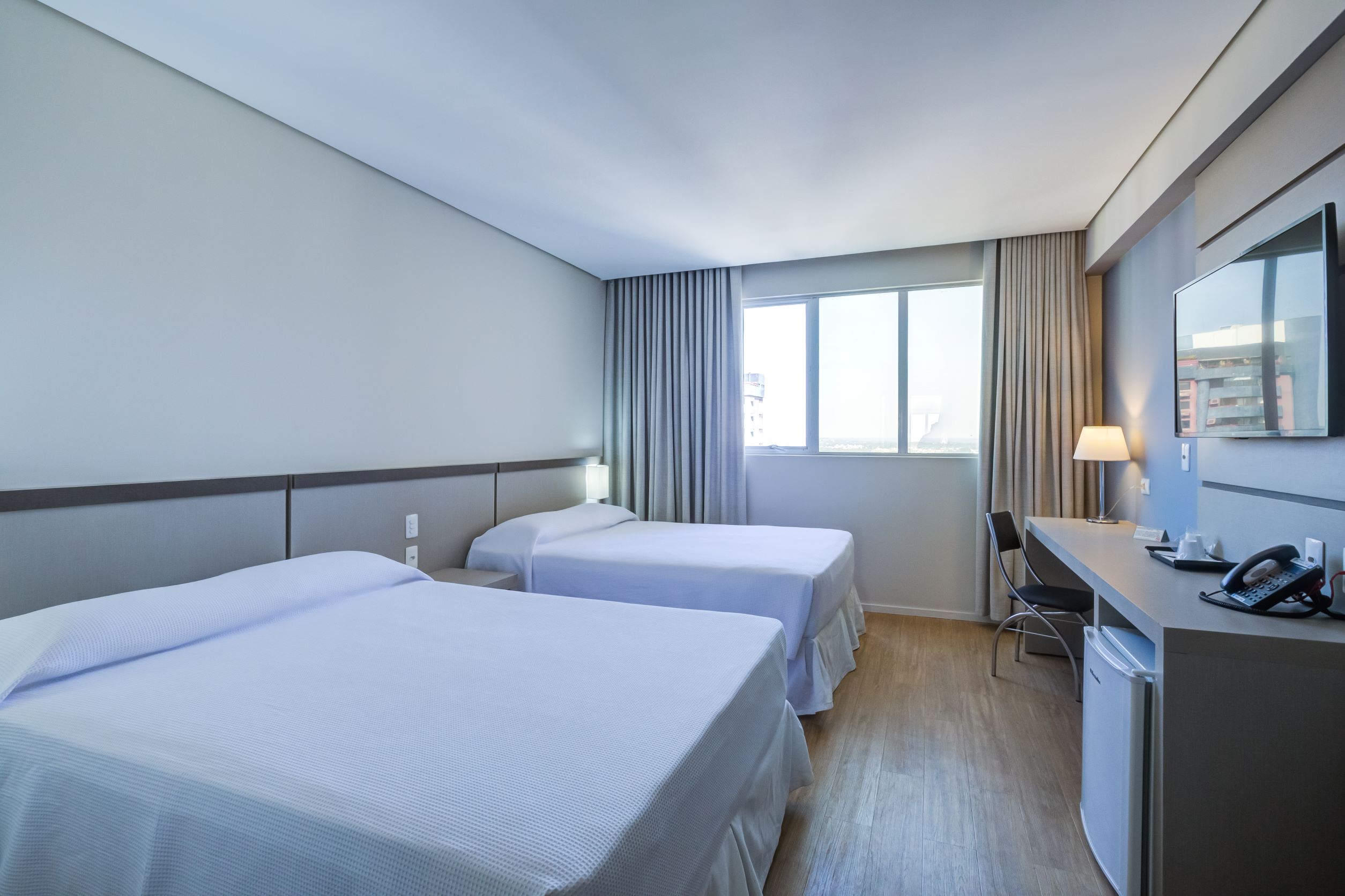 Single Superior Two Double Beds