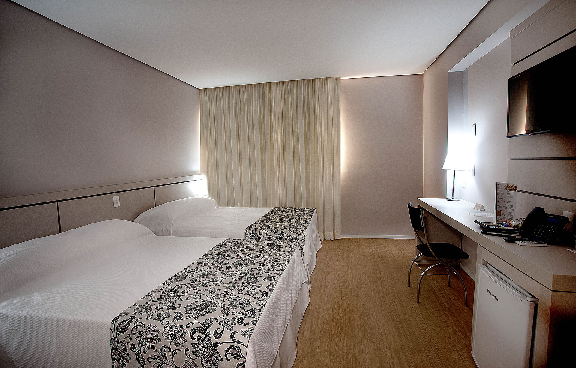 Double Two Double Beds