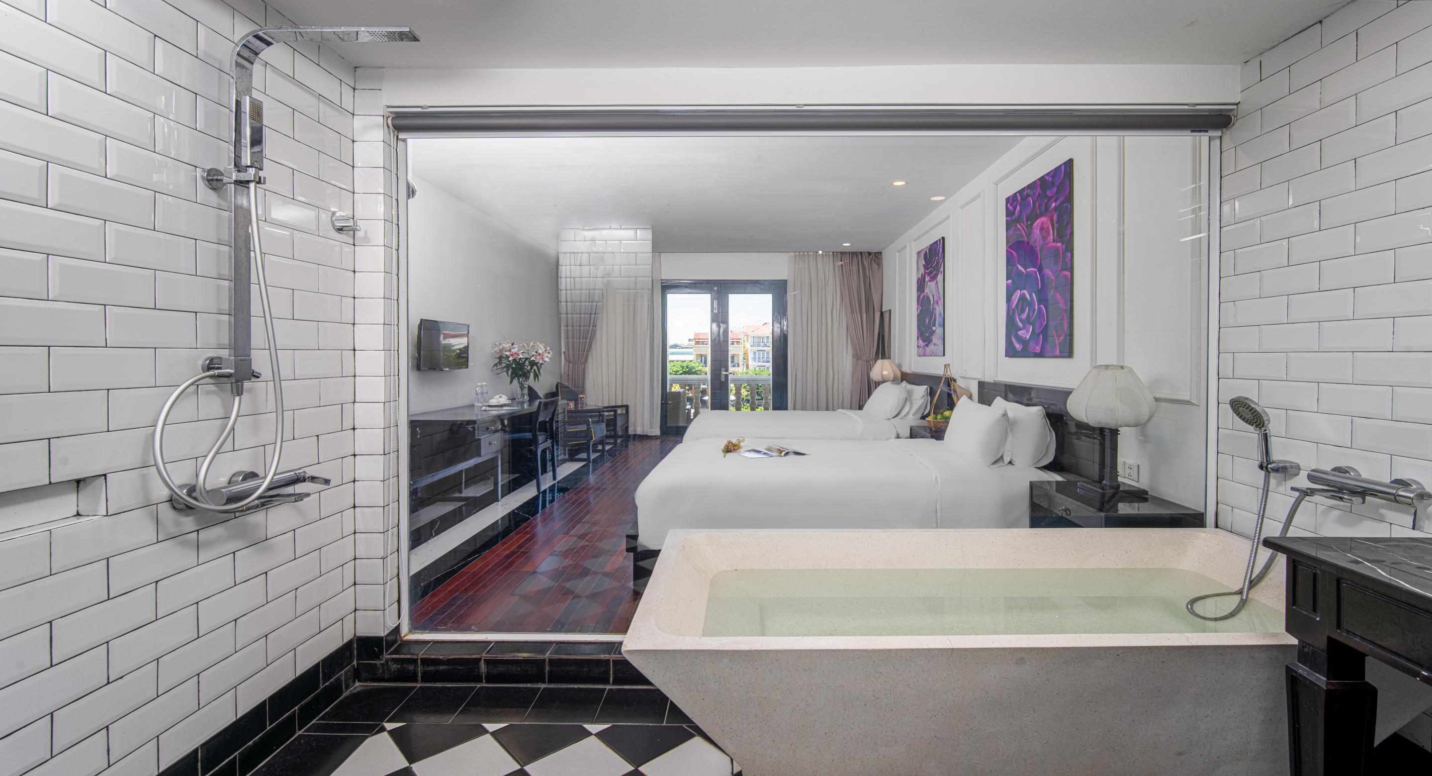 Twin Deluxe River View