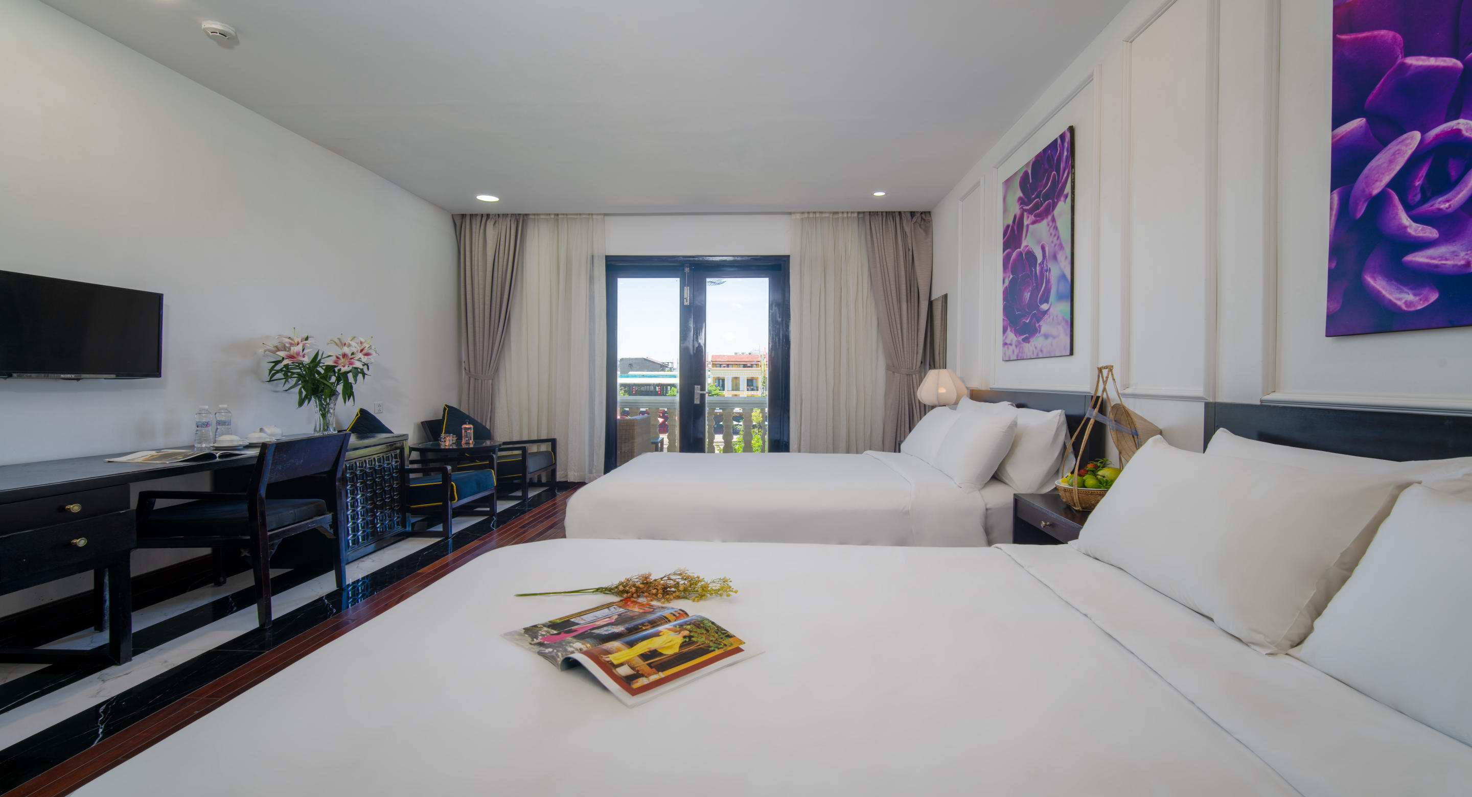 Twin Deluxe River View