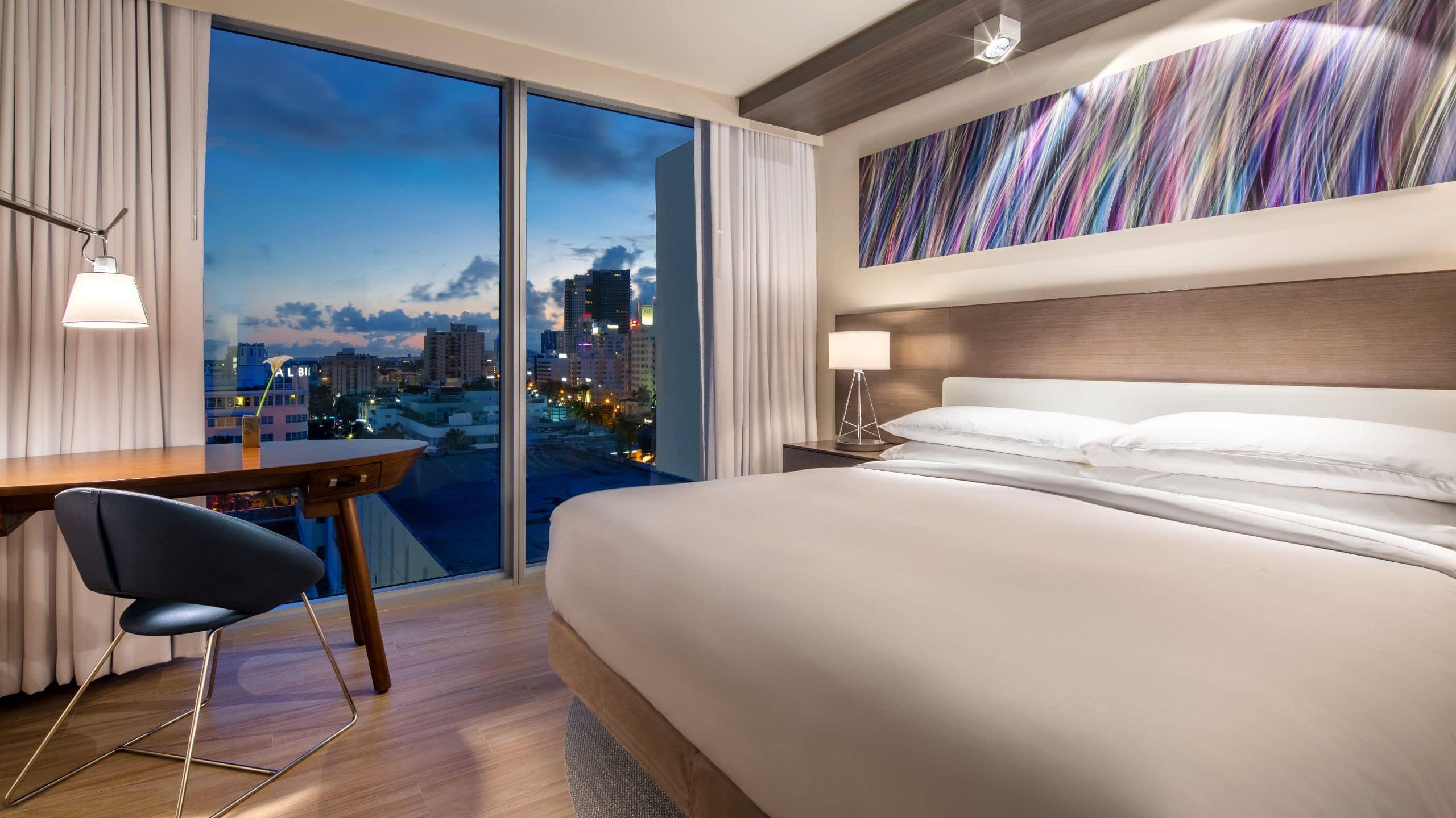 Double City View King Bed