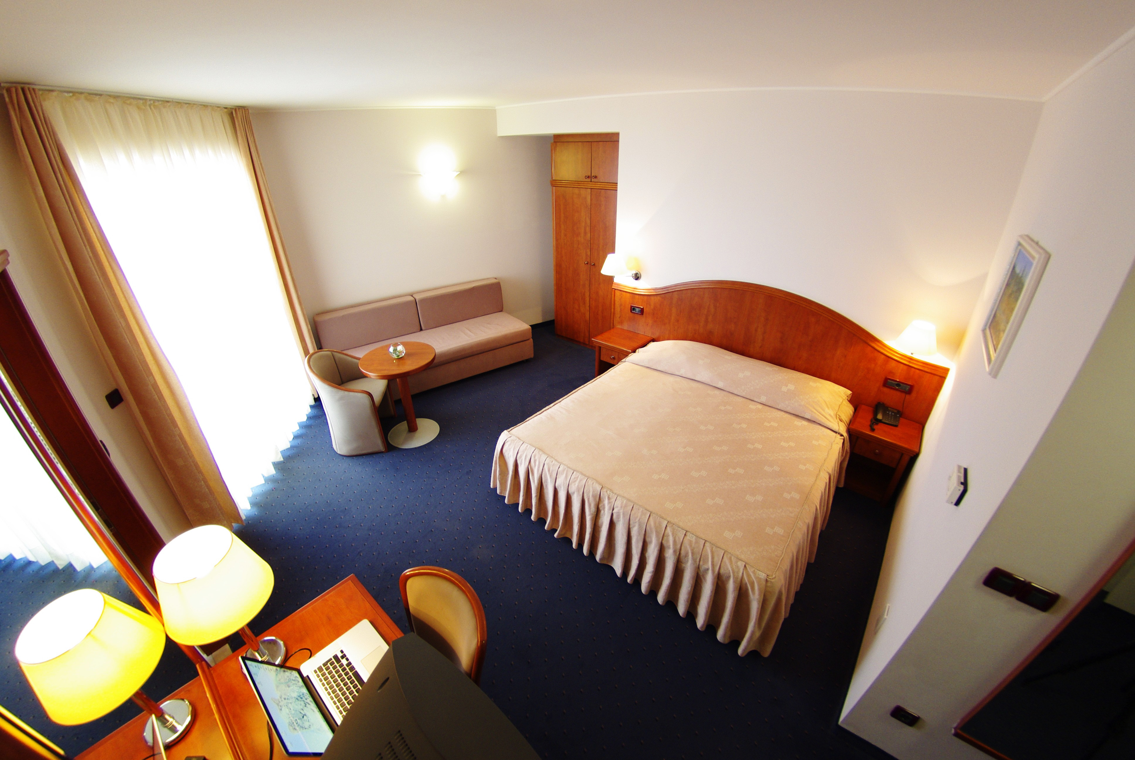 Double Park View with Balcony