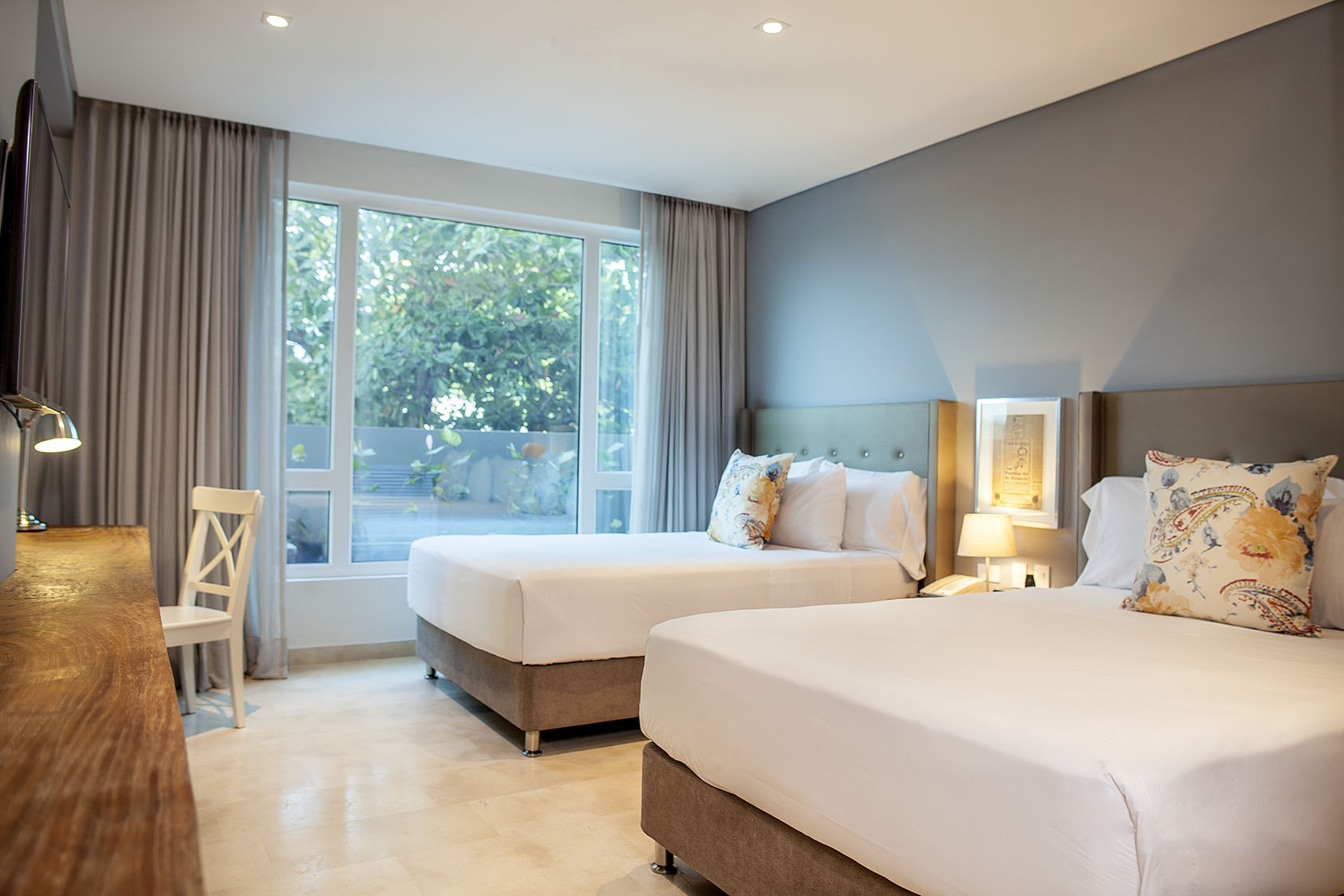 Twin Superior Two Double Beds