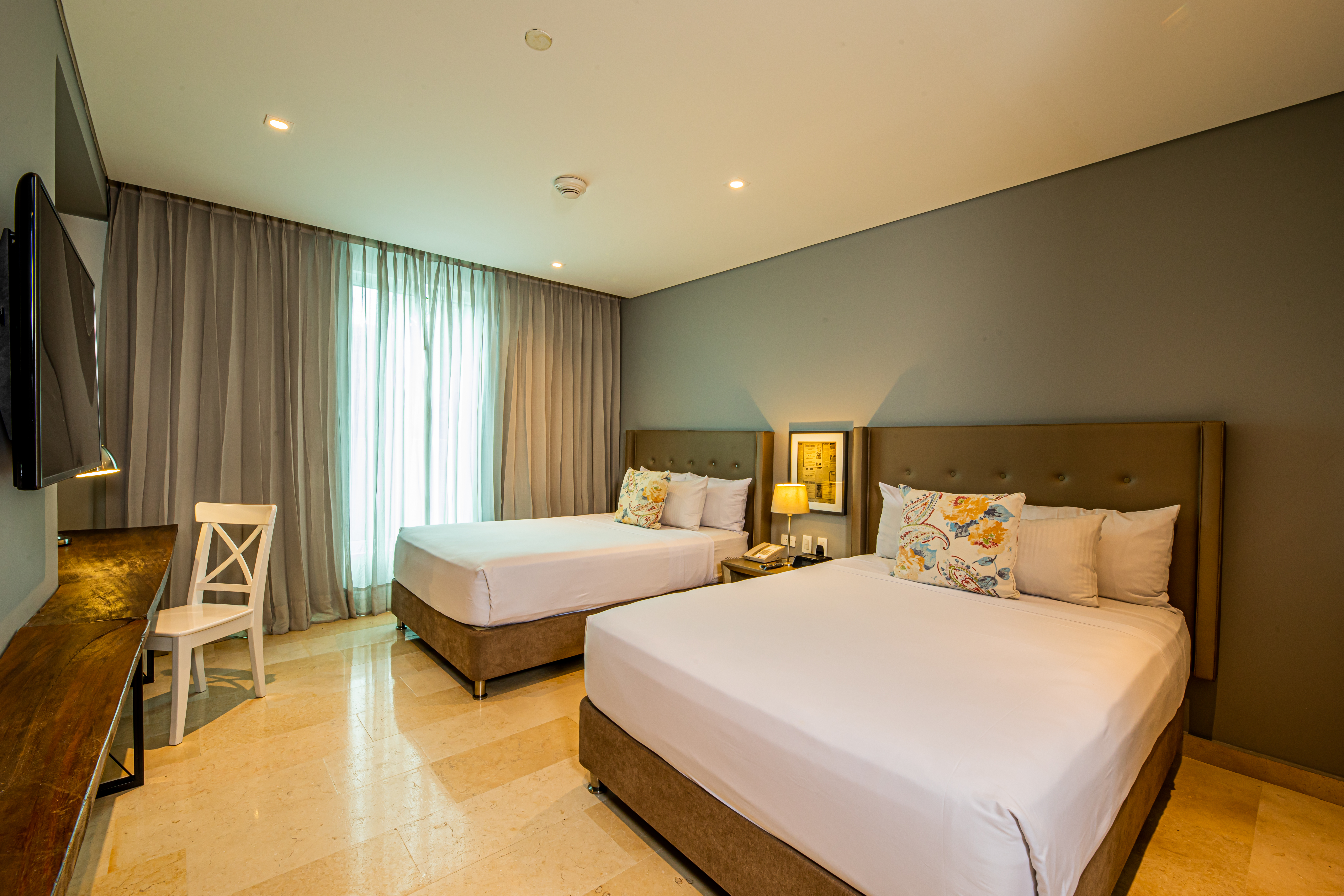 Twin Superior Two Double Beds