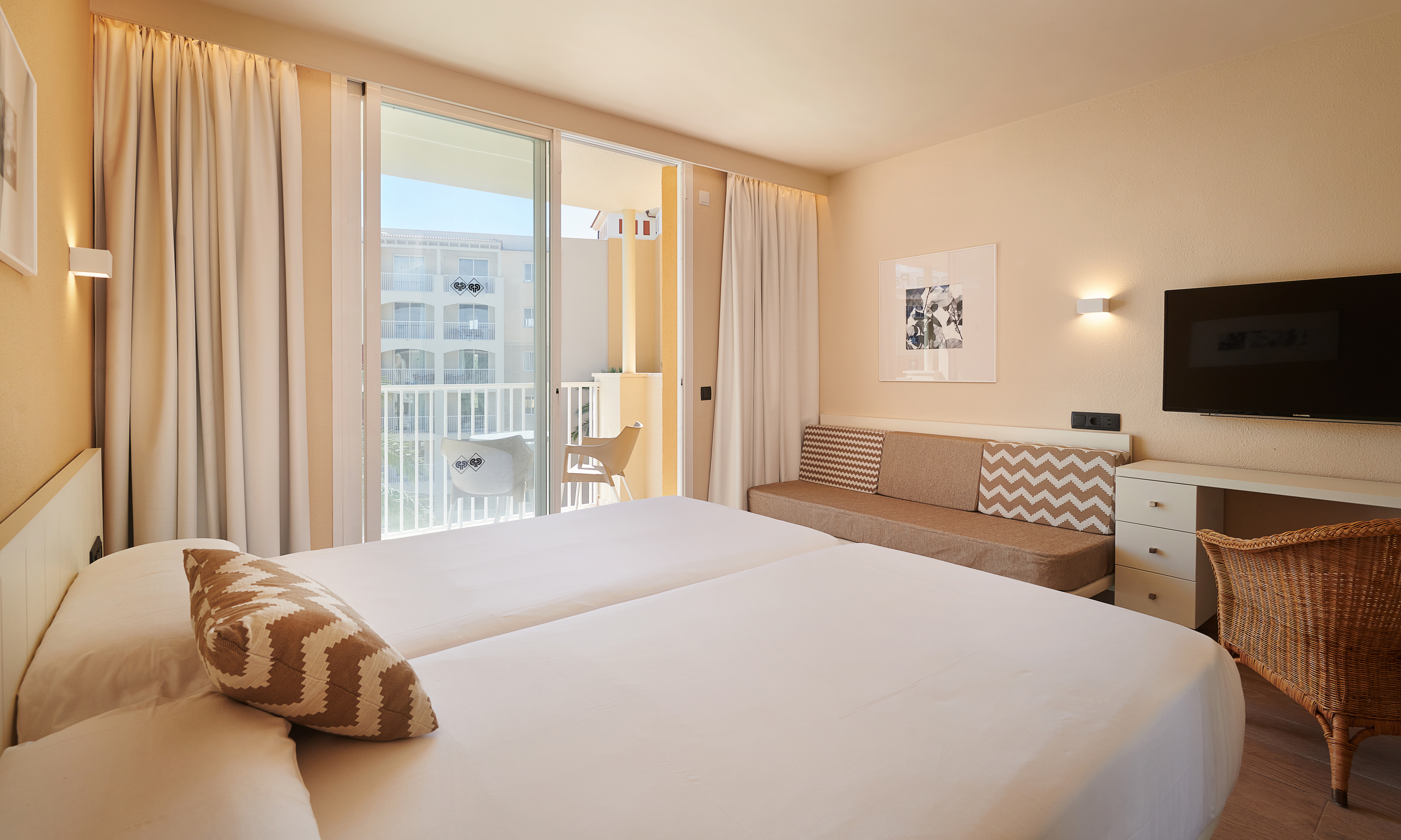 Double or Twin with Balcony