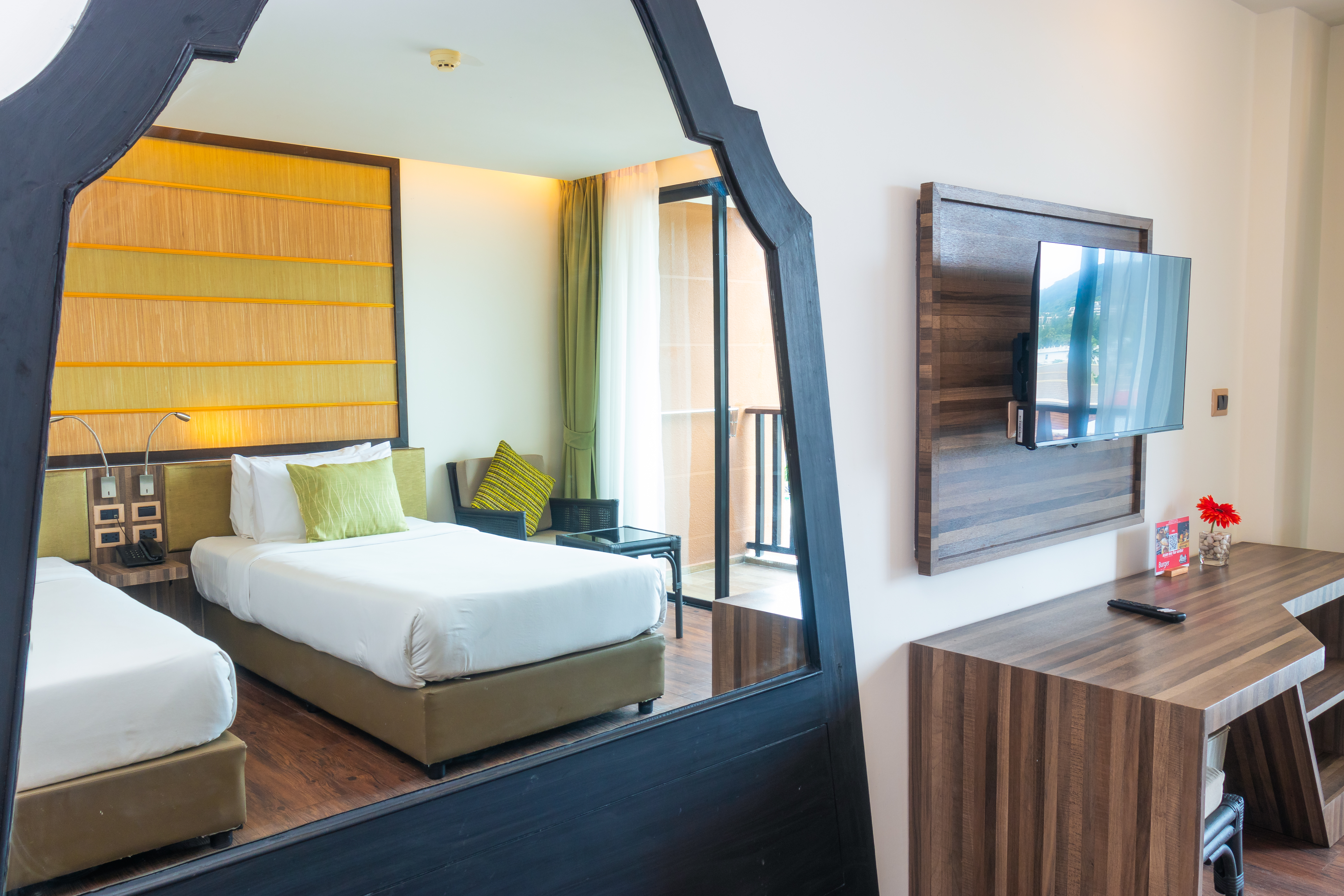 Double Queen Size Bed