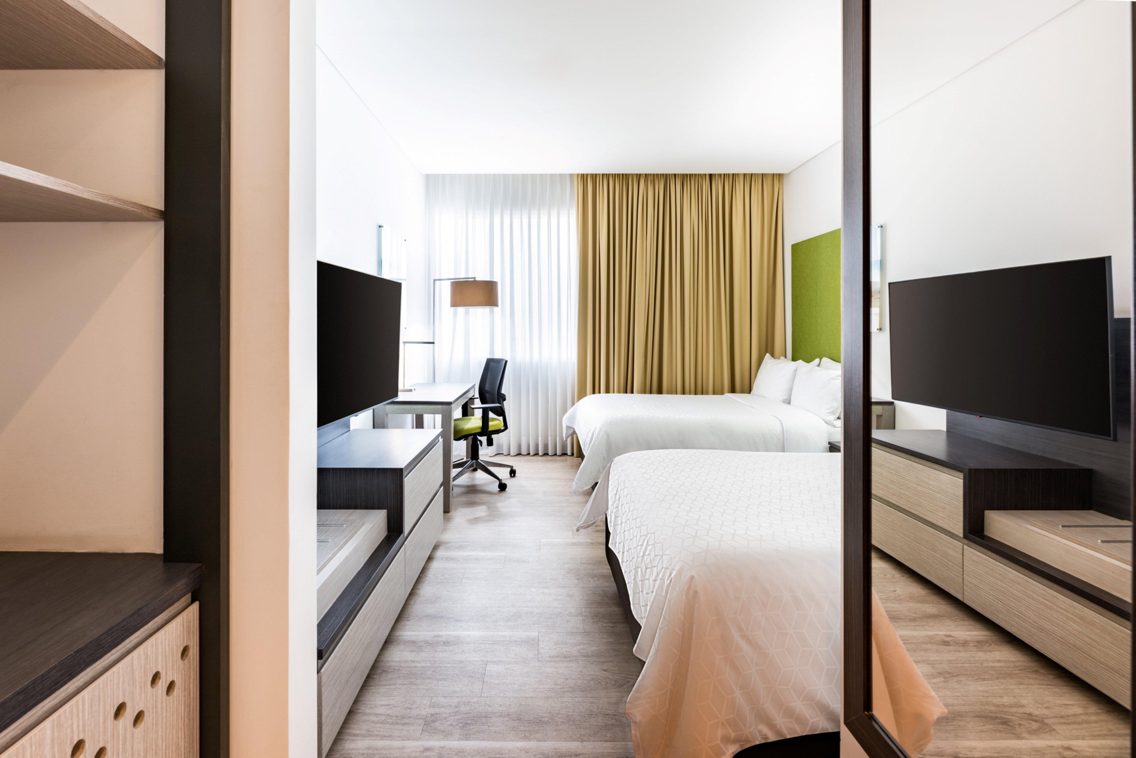 Double Two Double Beds