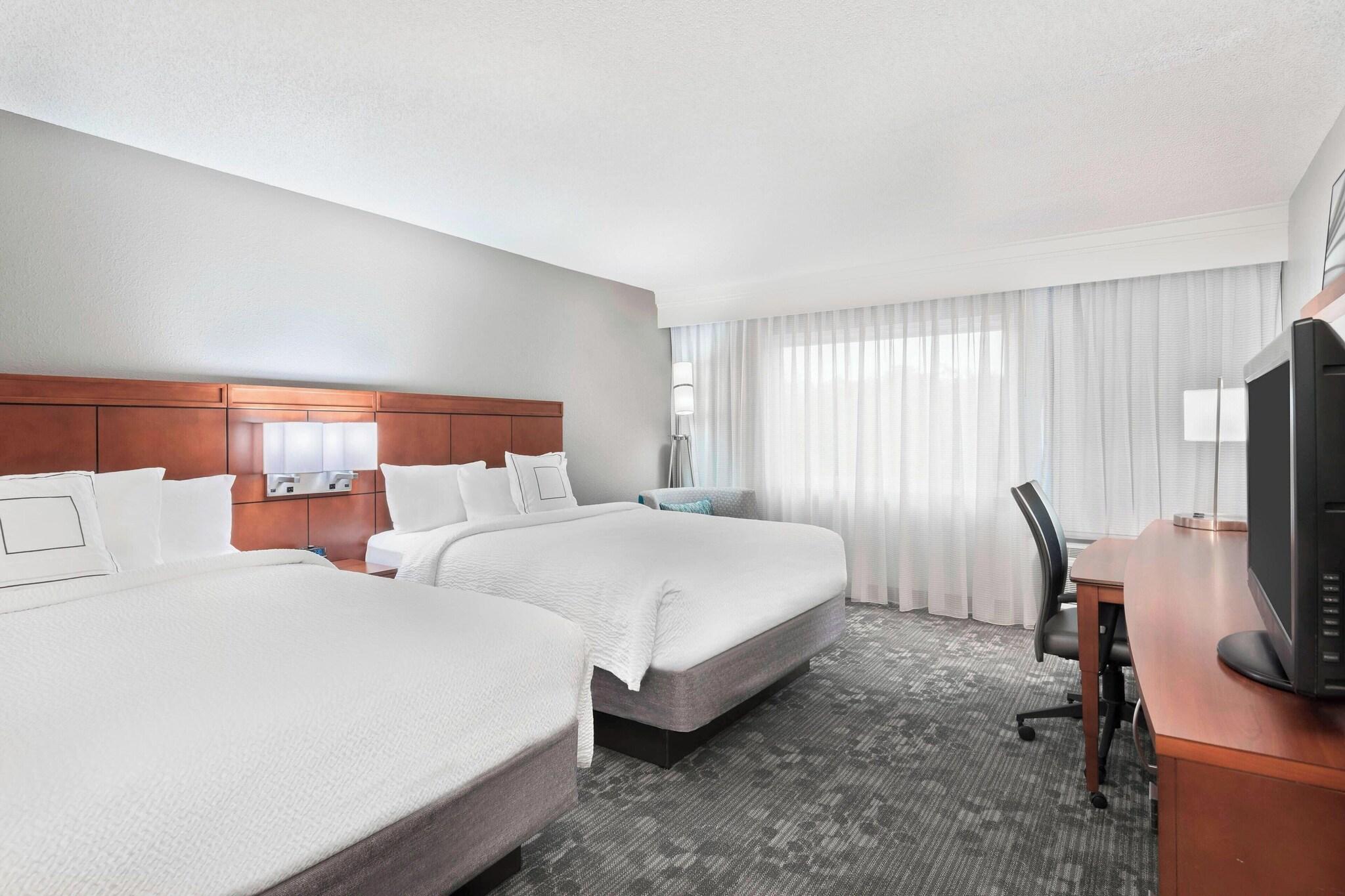 Quadruple Two Queen Beds