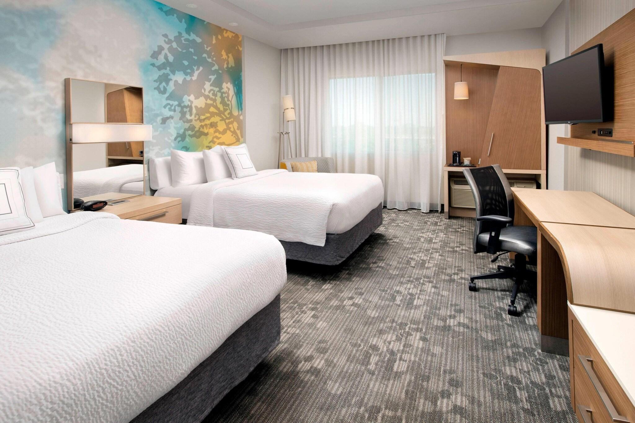 Double Two Queen Beds