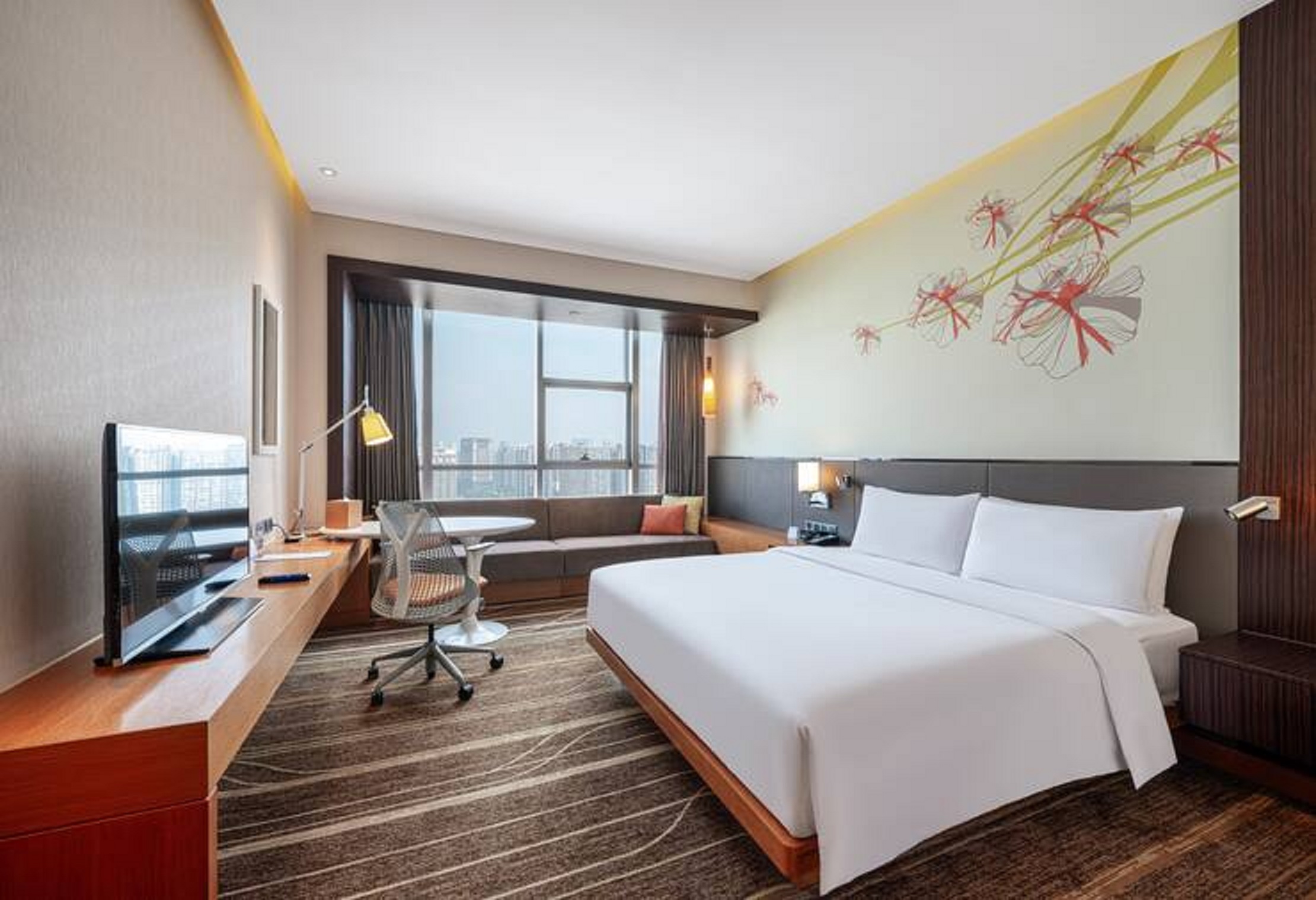 Double Guest Room King Bed