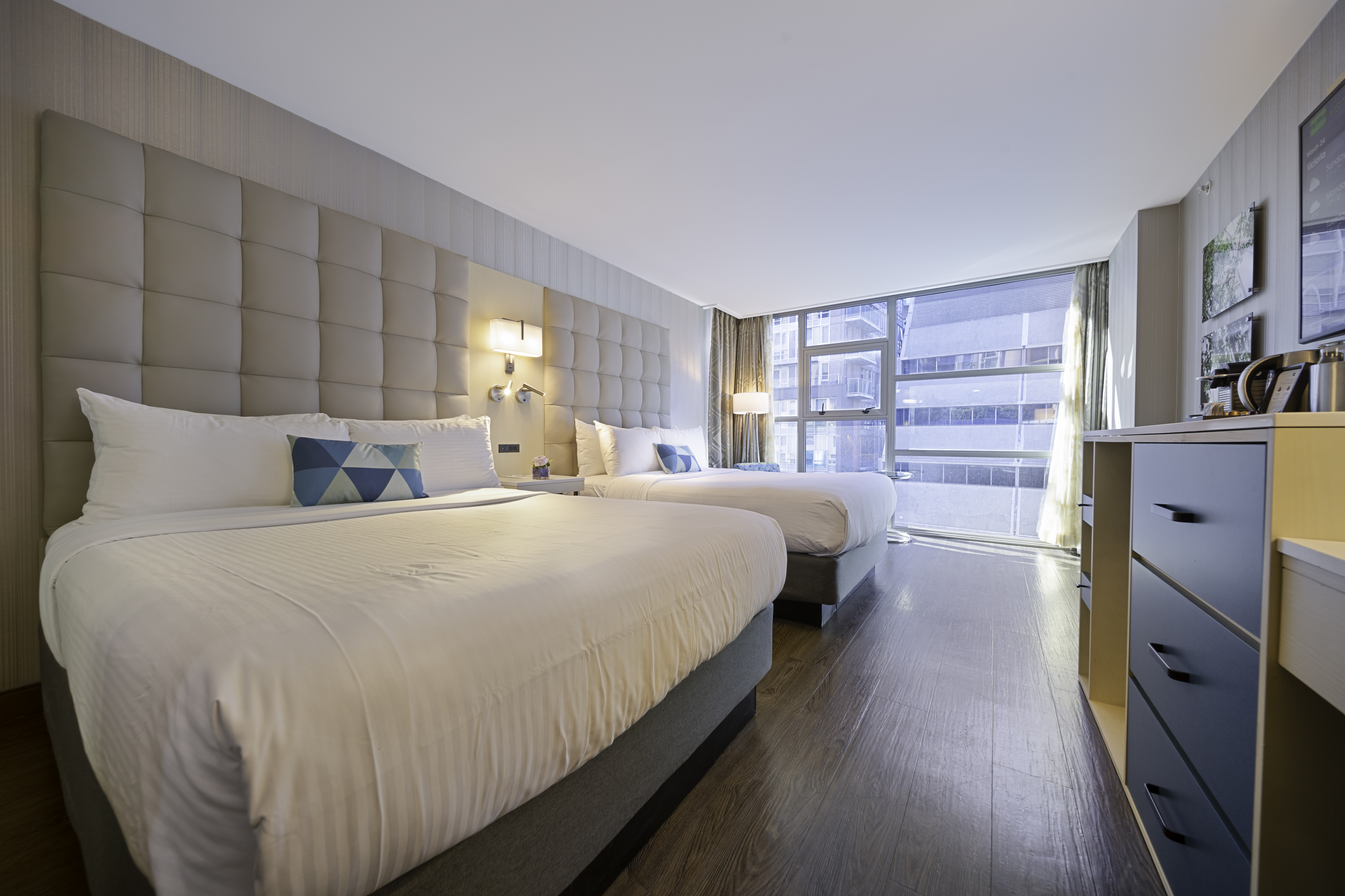 Double Two Queen Beds