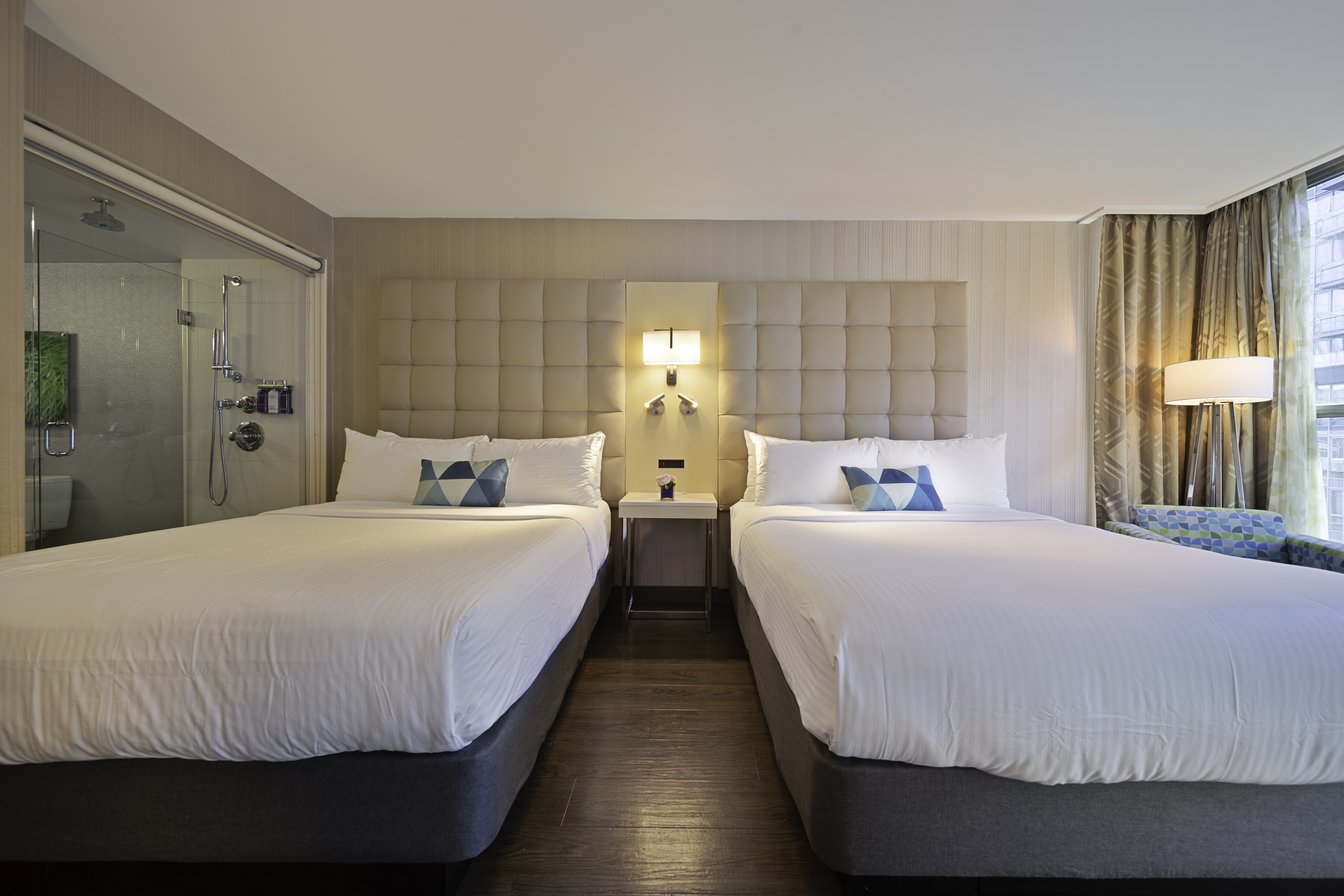 Double Two Queen Beds