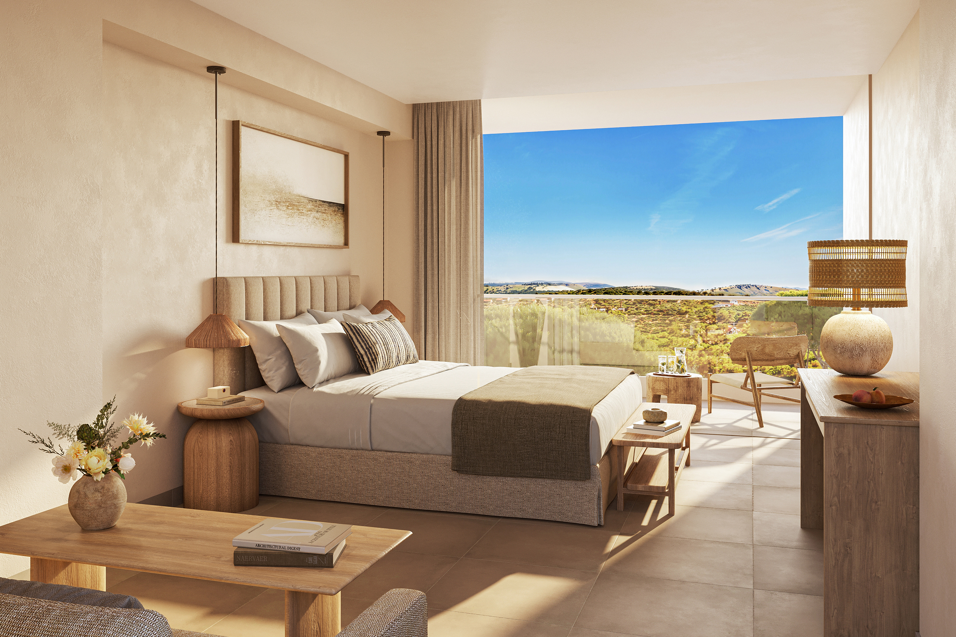 Double or Twin Superior Land View