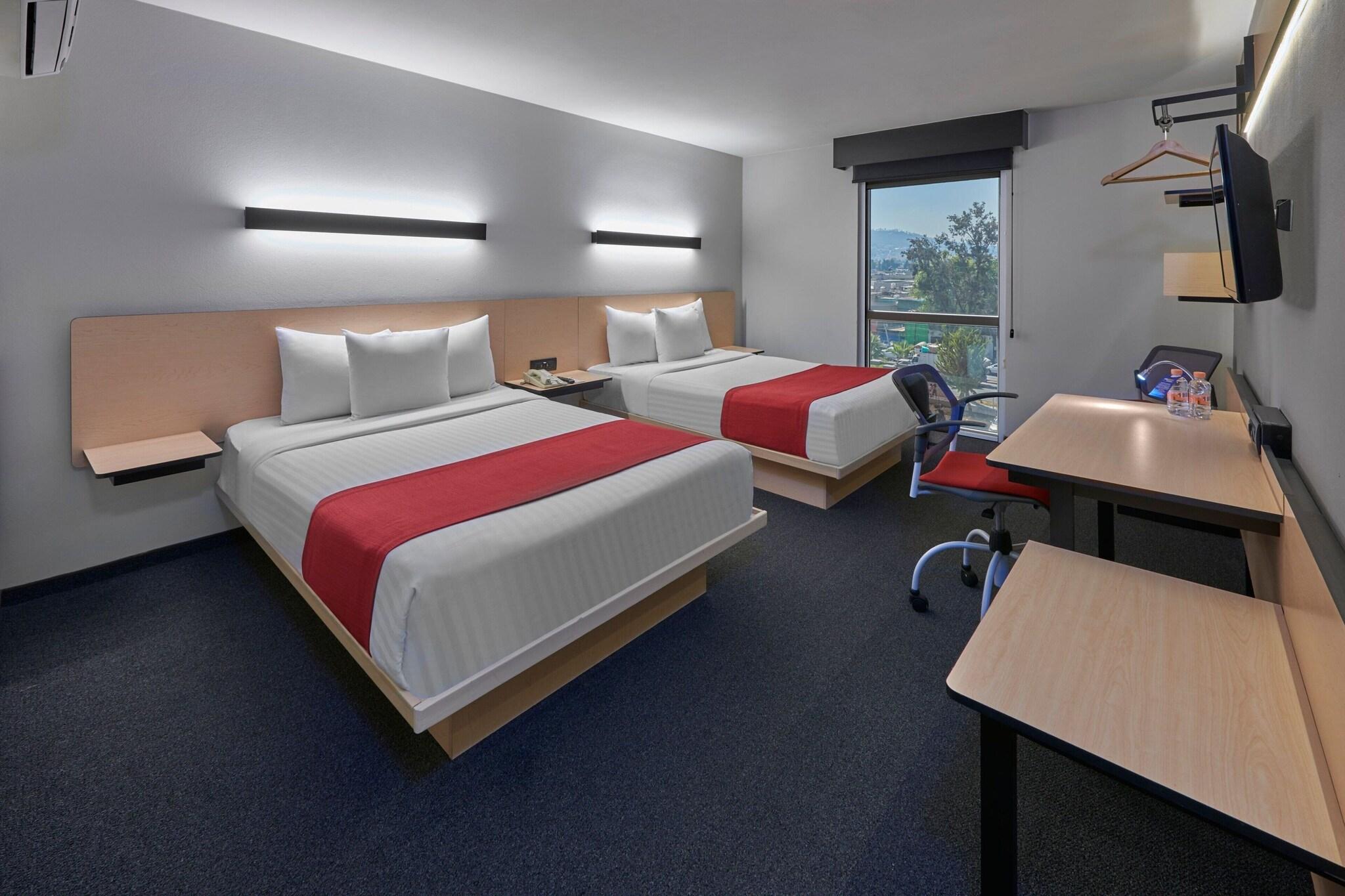 Double Two Double Beds