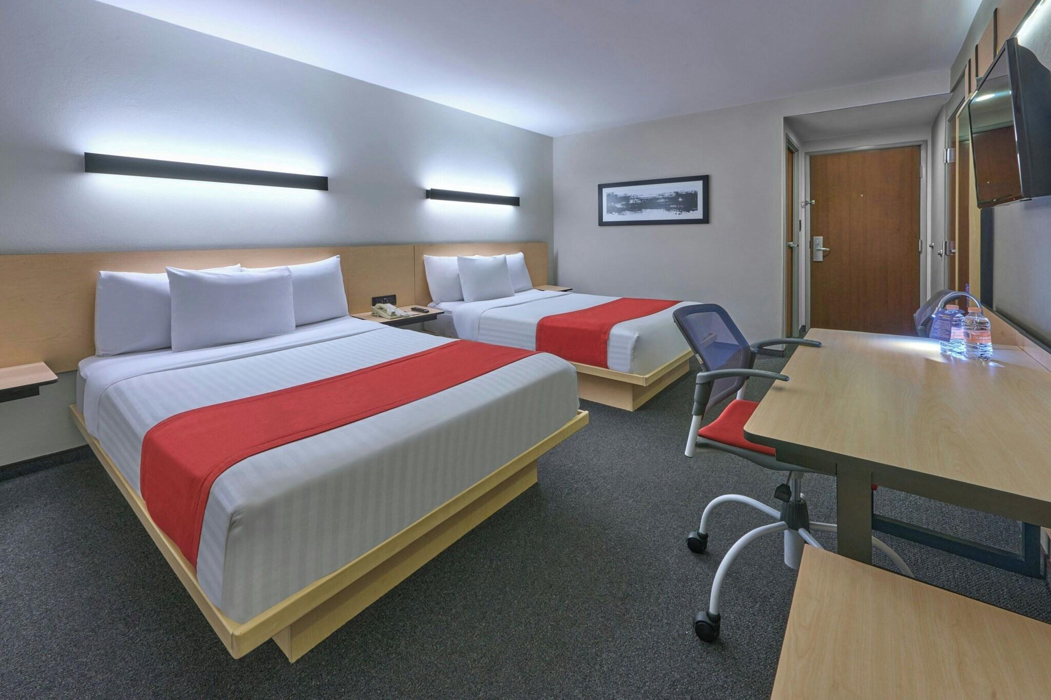 Double Two Double Beds