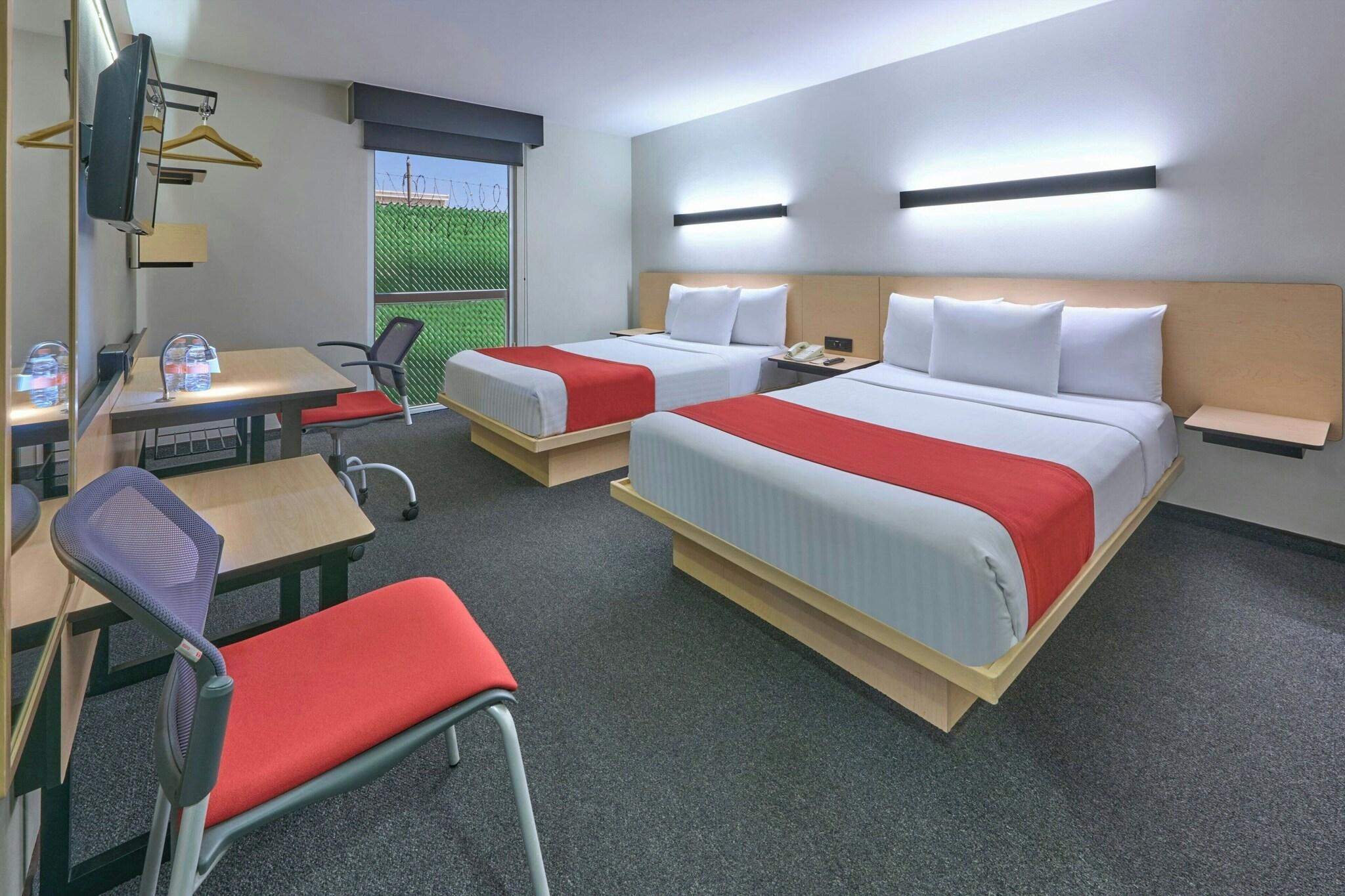 Double Two Double Beds