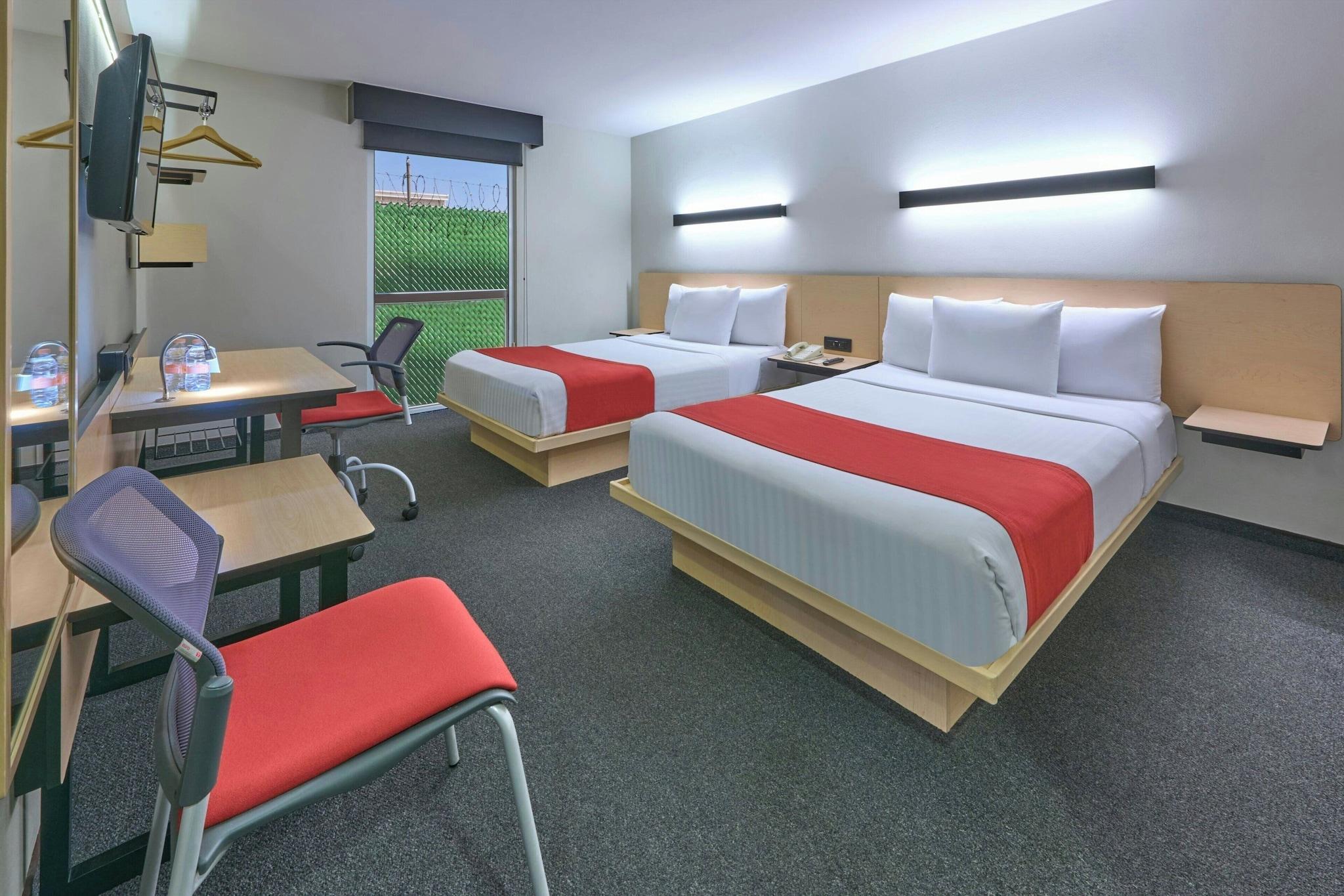 Double Two Double Beds