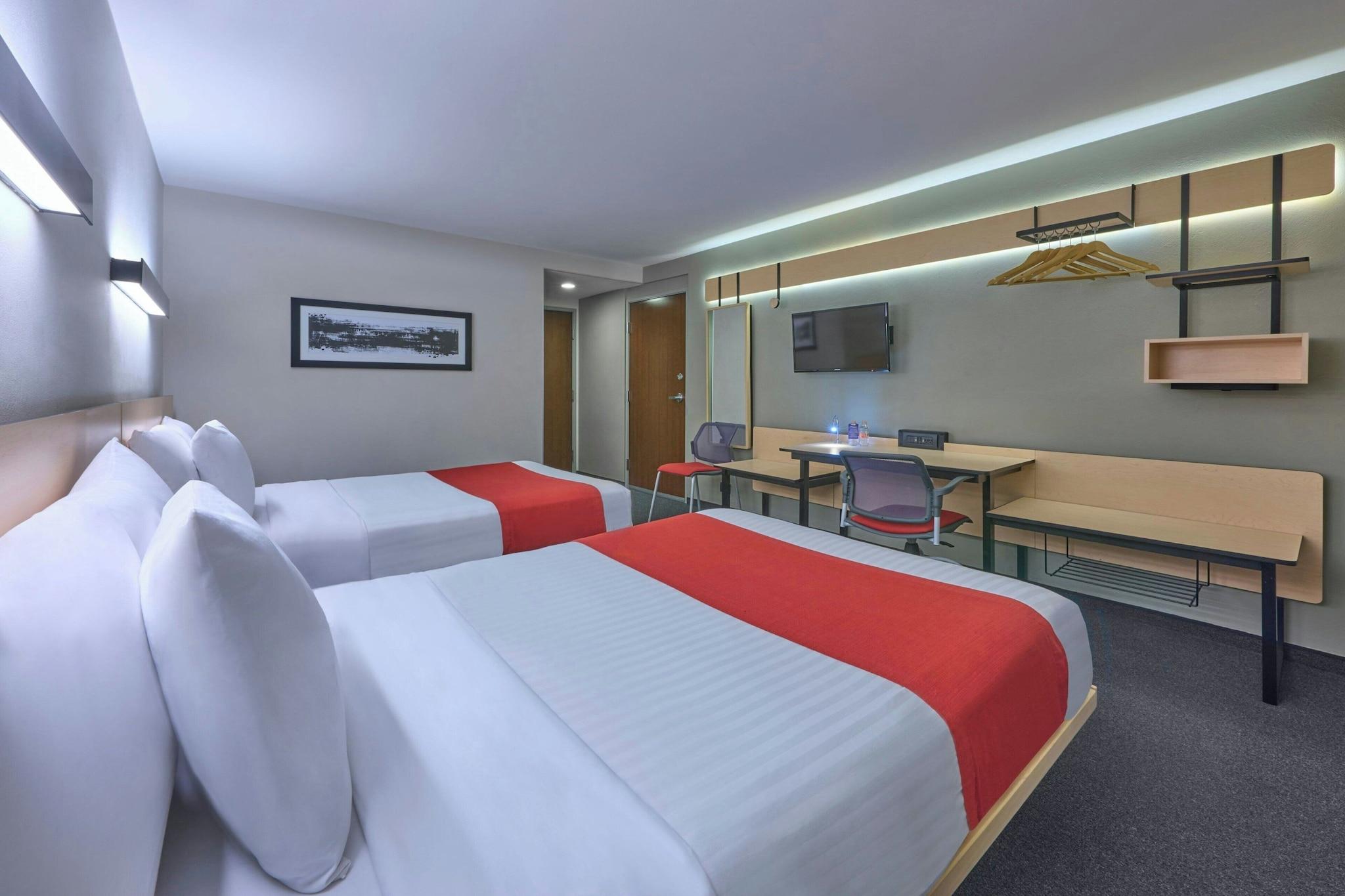 Double Two Double Beds