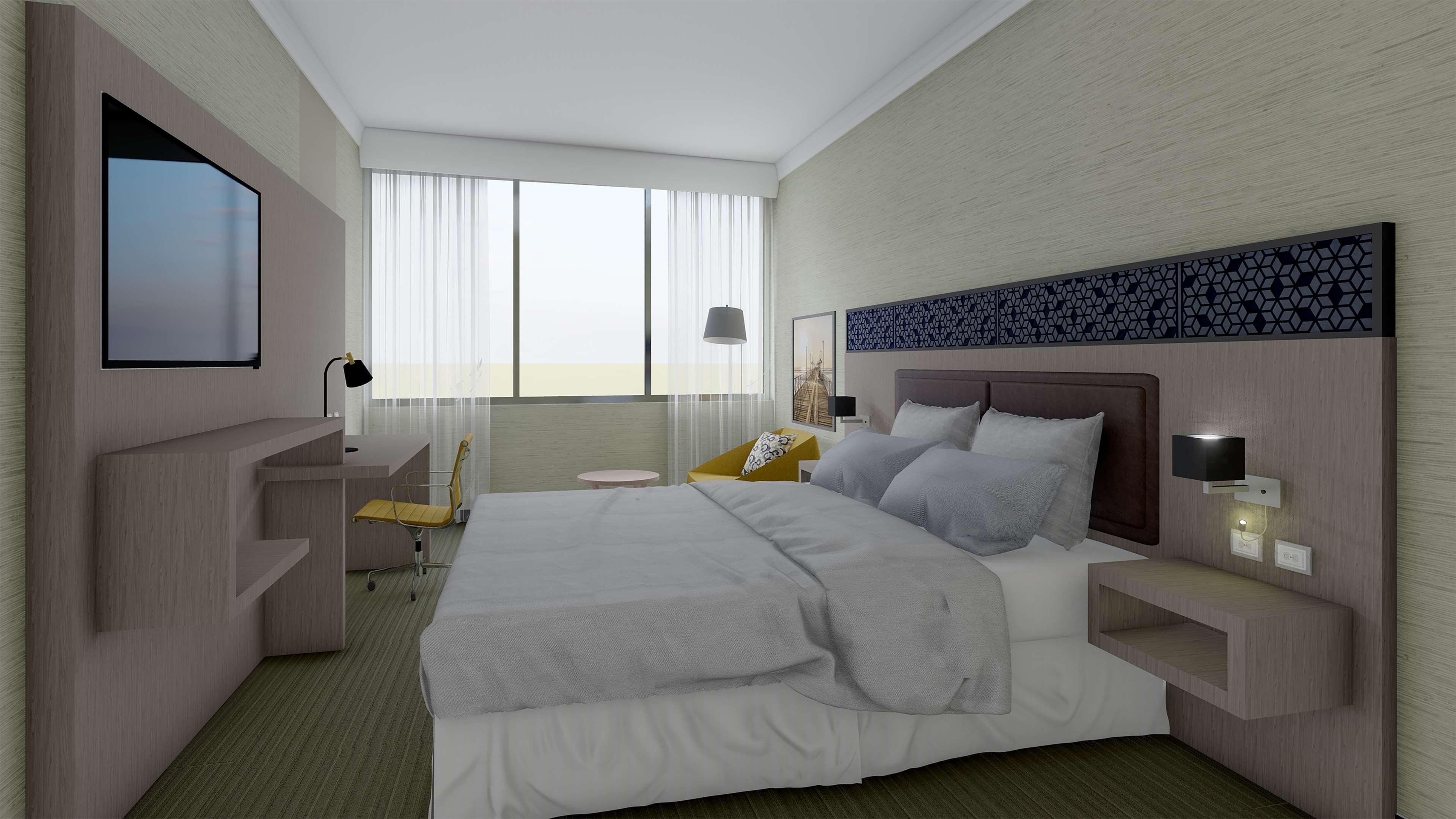 Double Guest Room King Bed