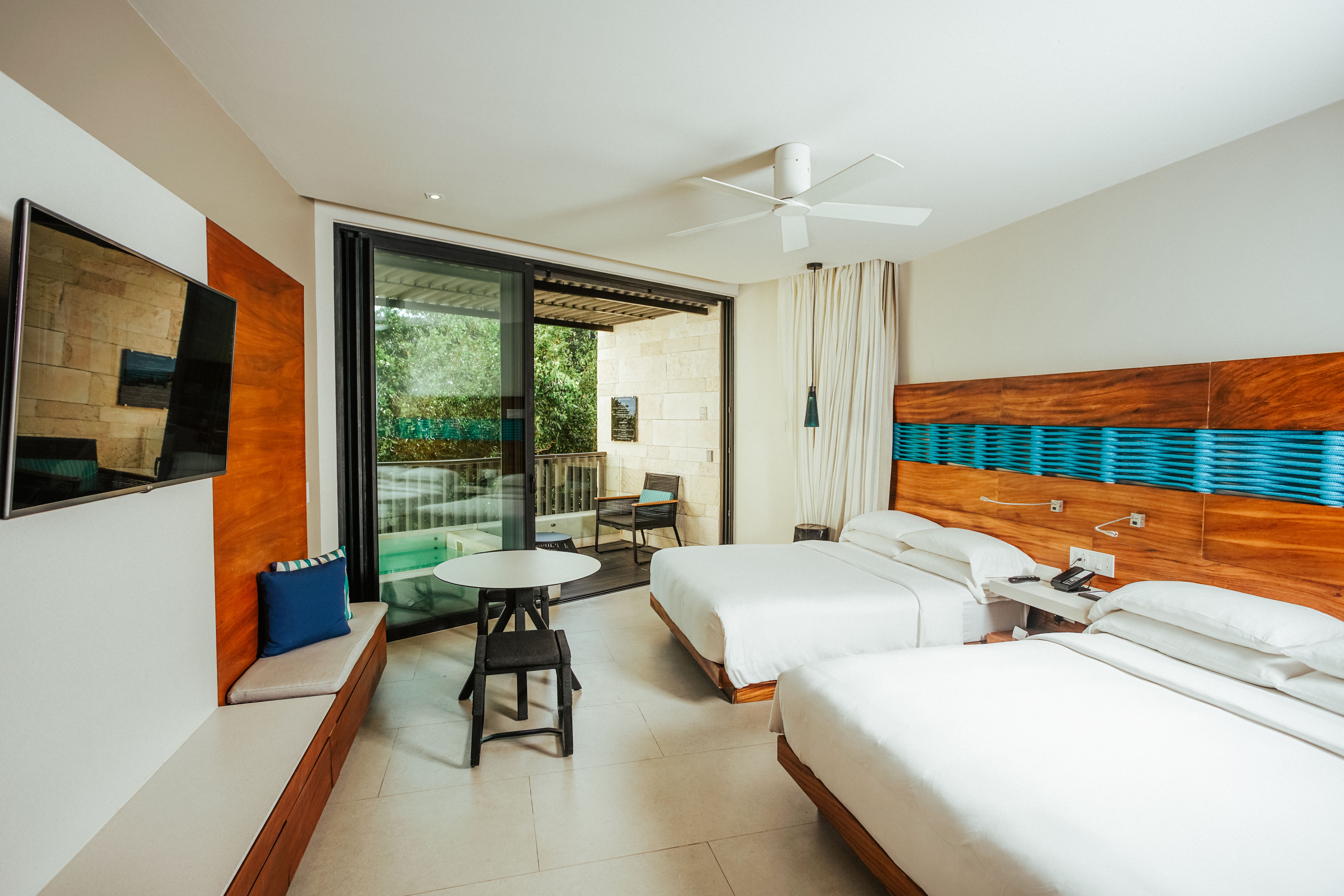 Double Garden View Two Queen Beds