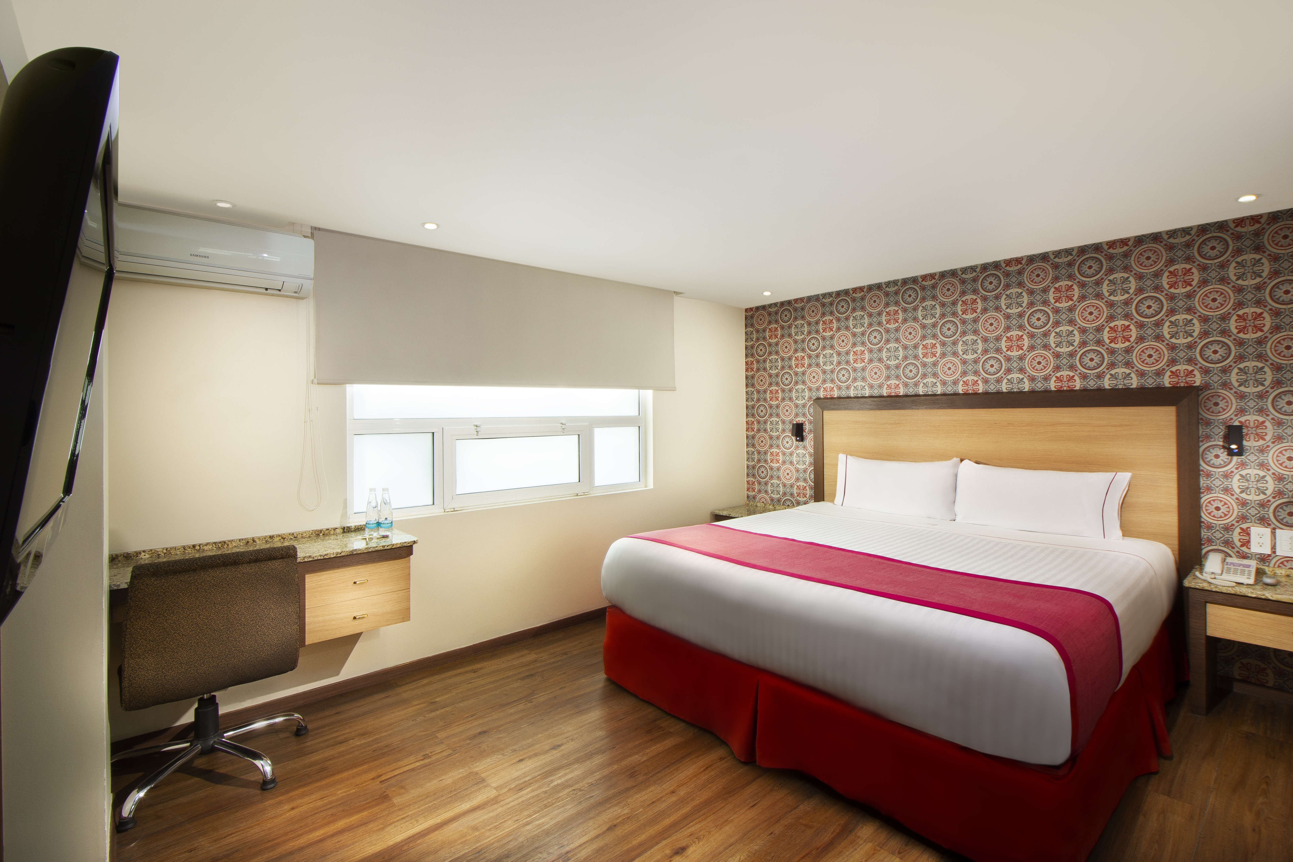 Double Two Double Beds