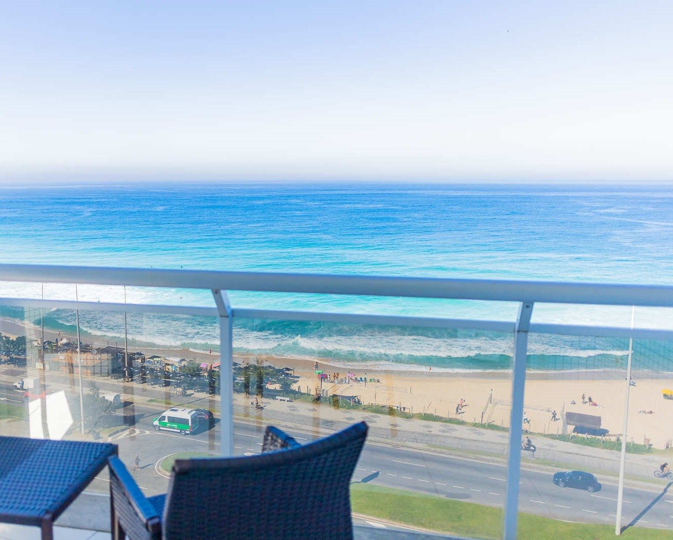 Double Ocean Front with Balcony