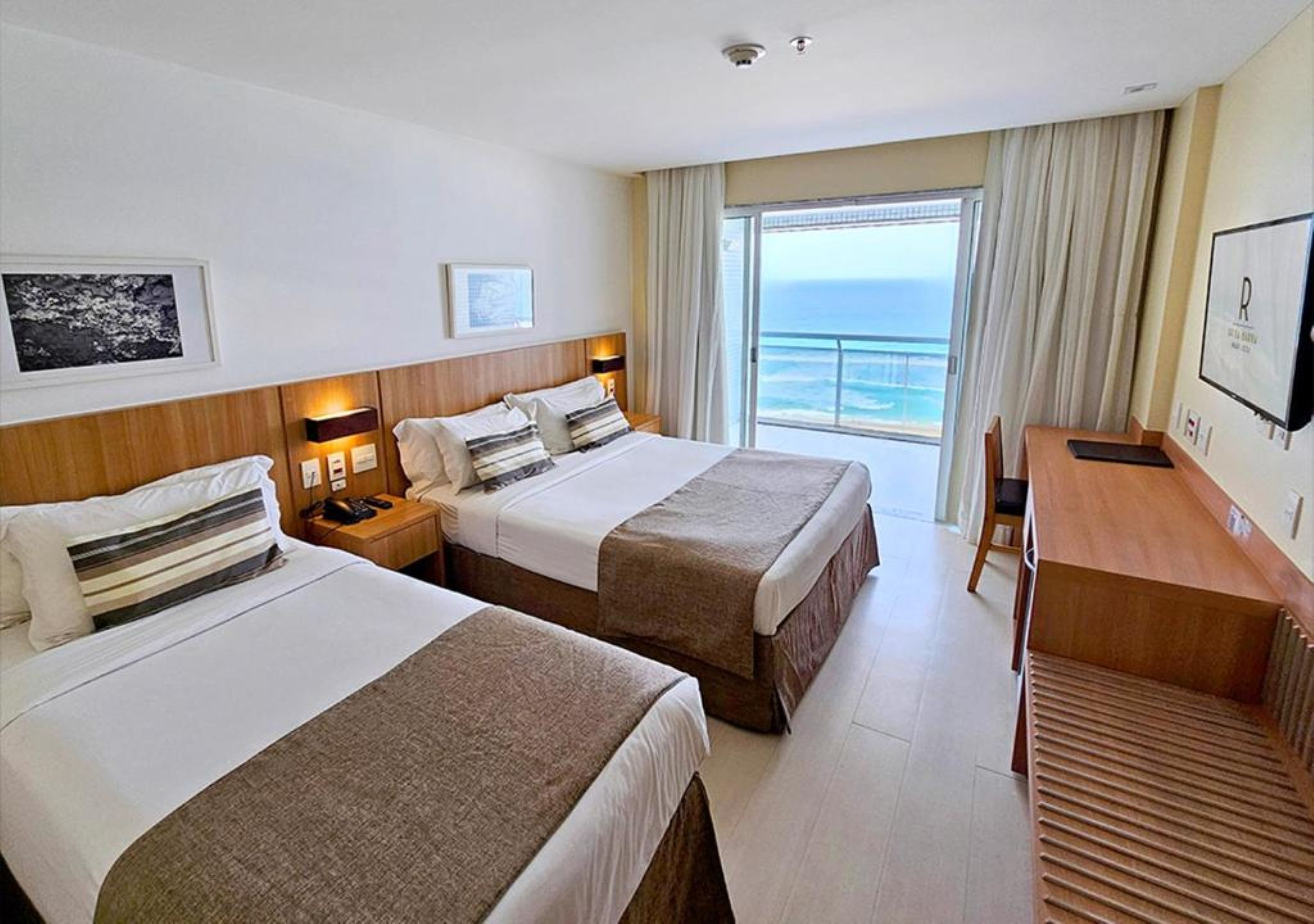 Triple Ocean Front with Balcony