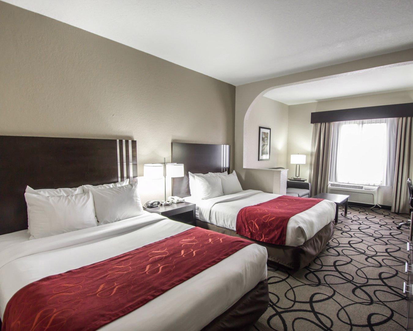 Double Two Queen Beds