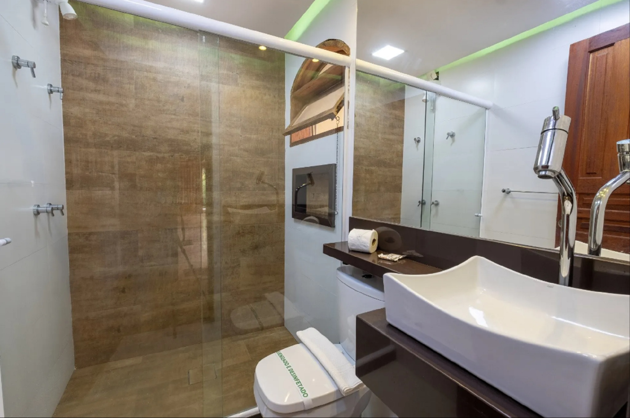 Chalet with Air Conditioning