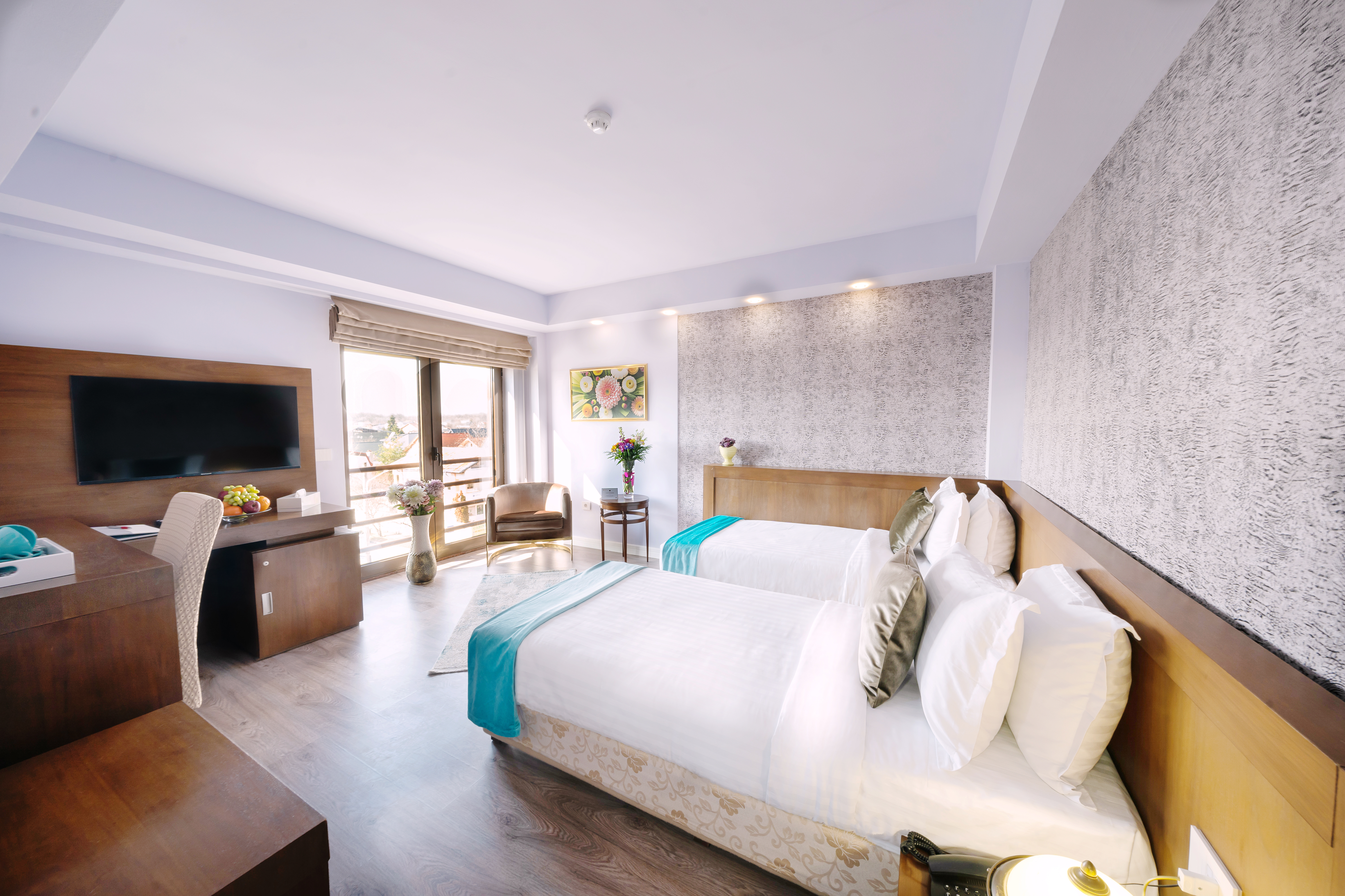 Double or Twin Two Beds