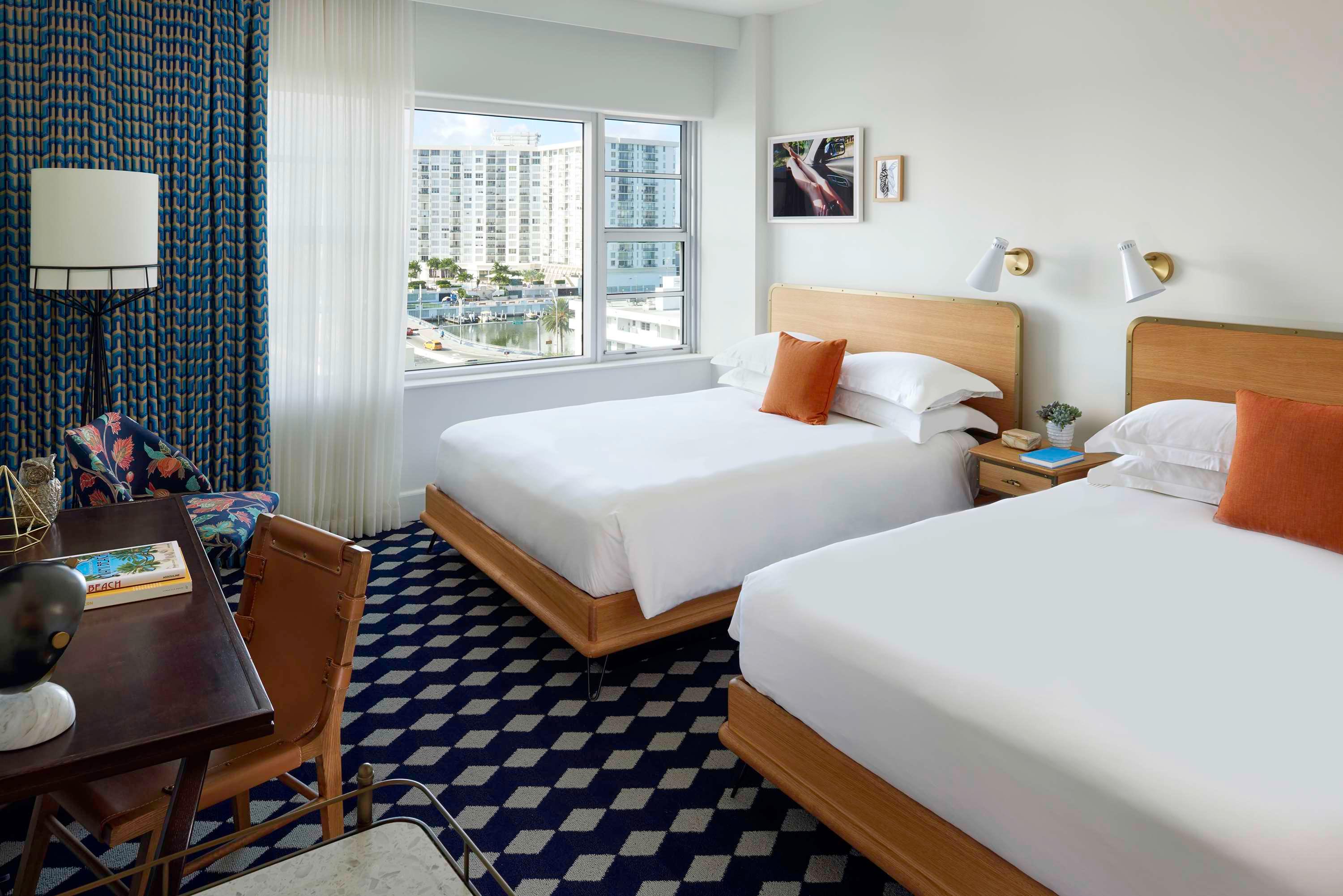 Double Two Queen Beds