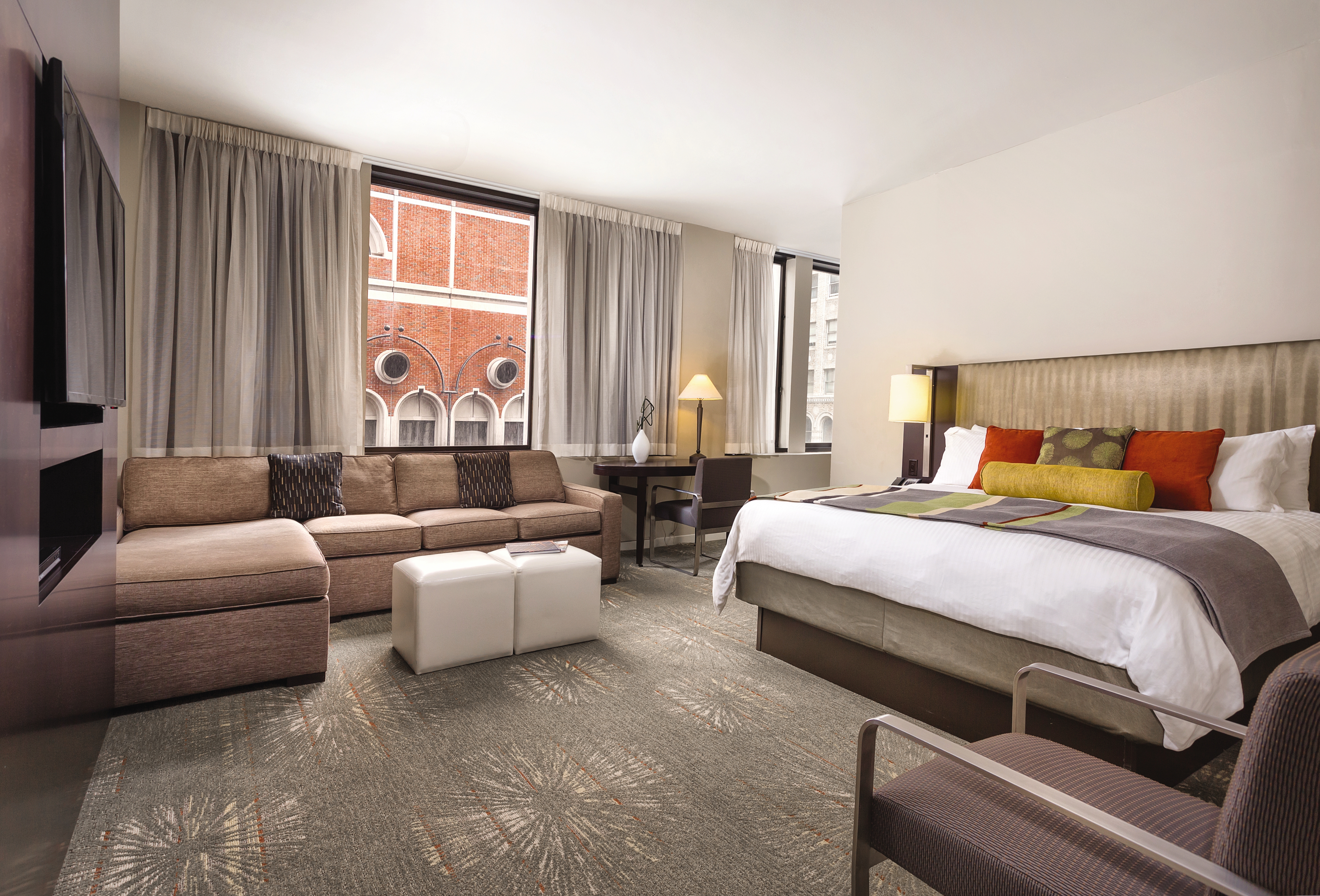 Studio King Size Bed